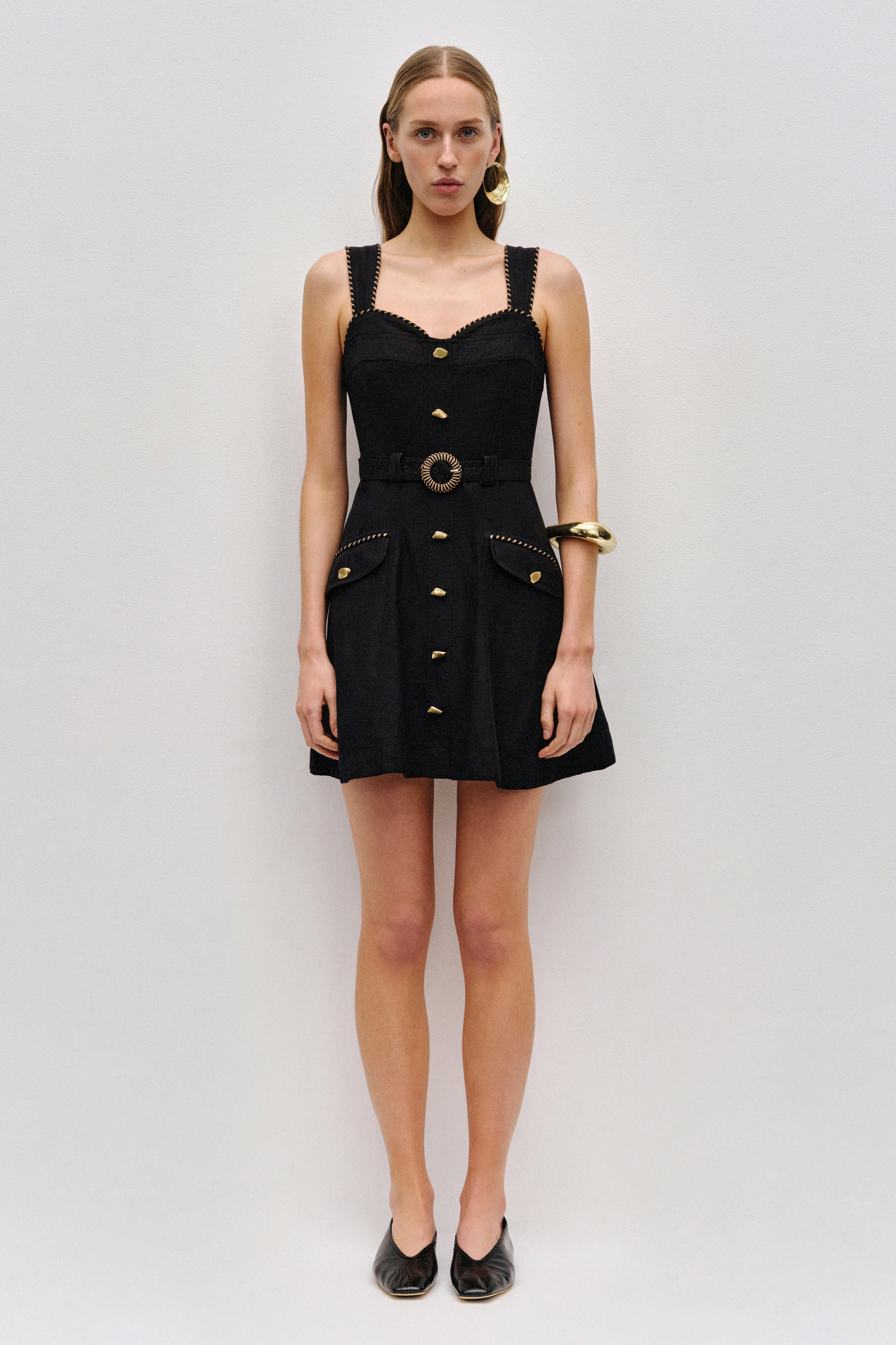 Celeste Utility Mini Dress