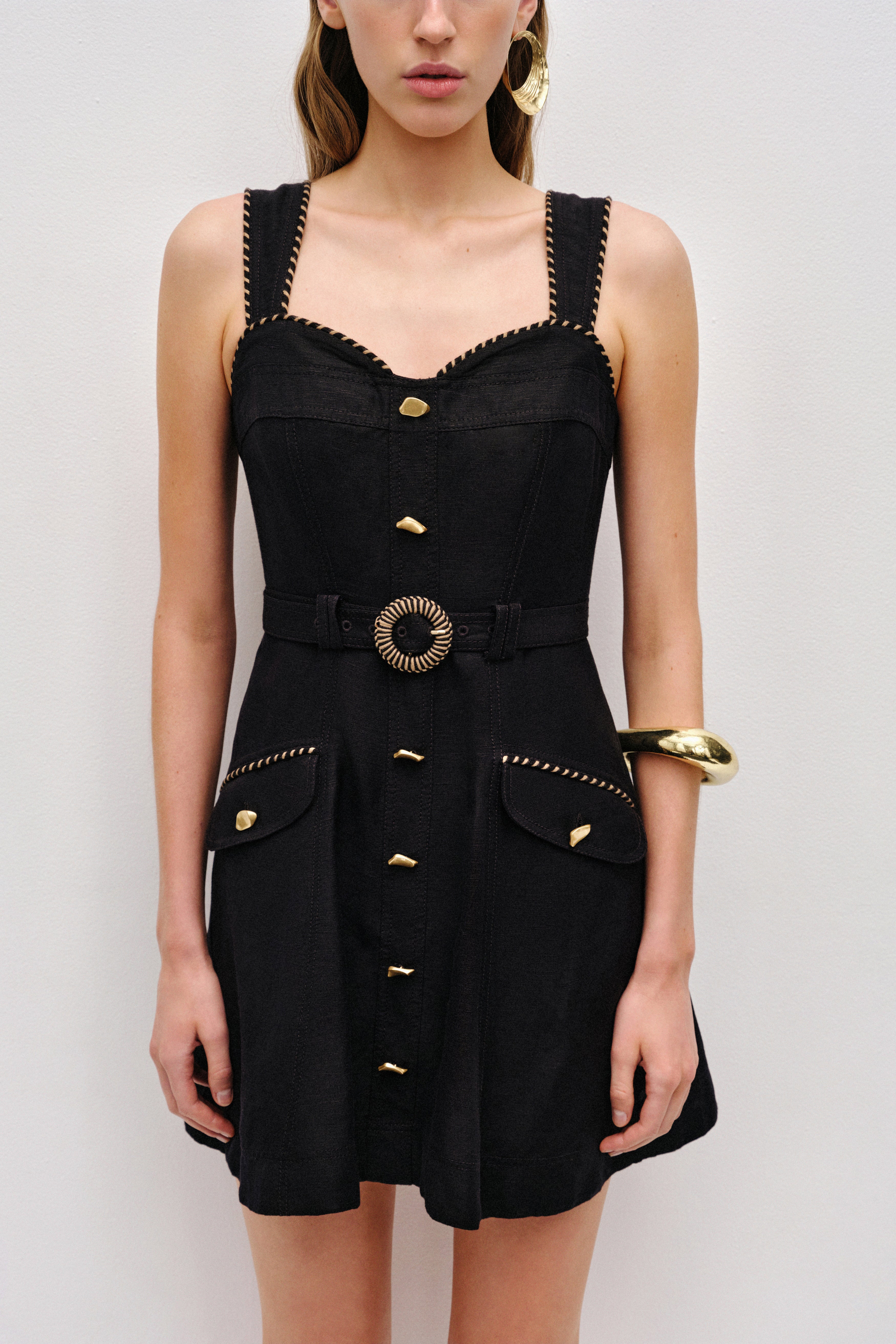 Celeste Utility Mini Dress
