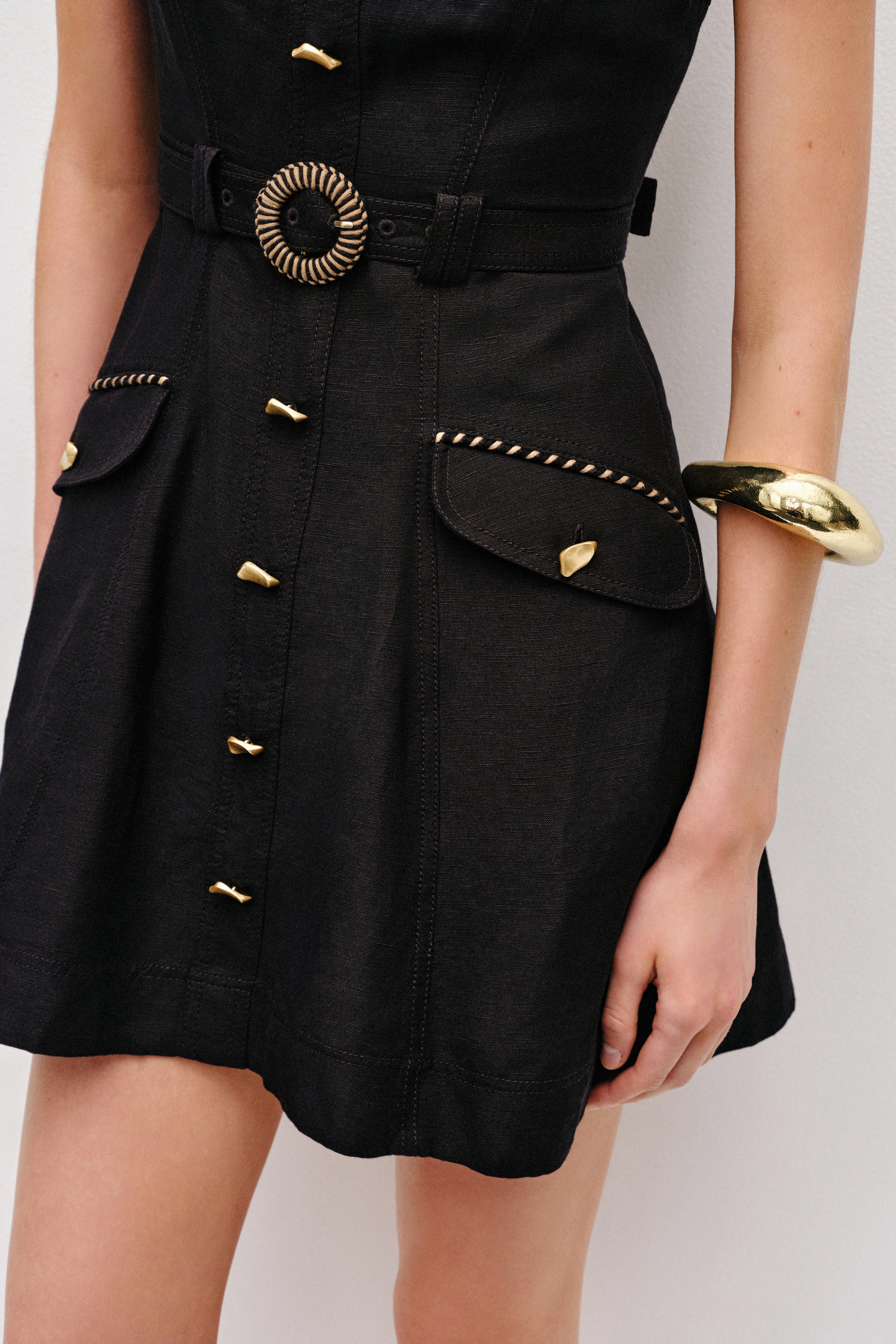 Celeste Utility Mini Dress