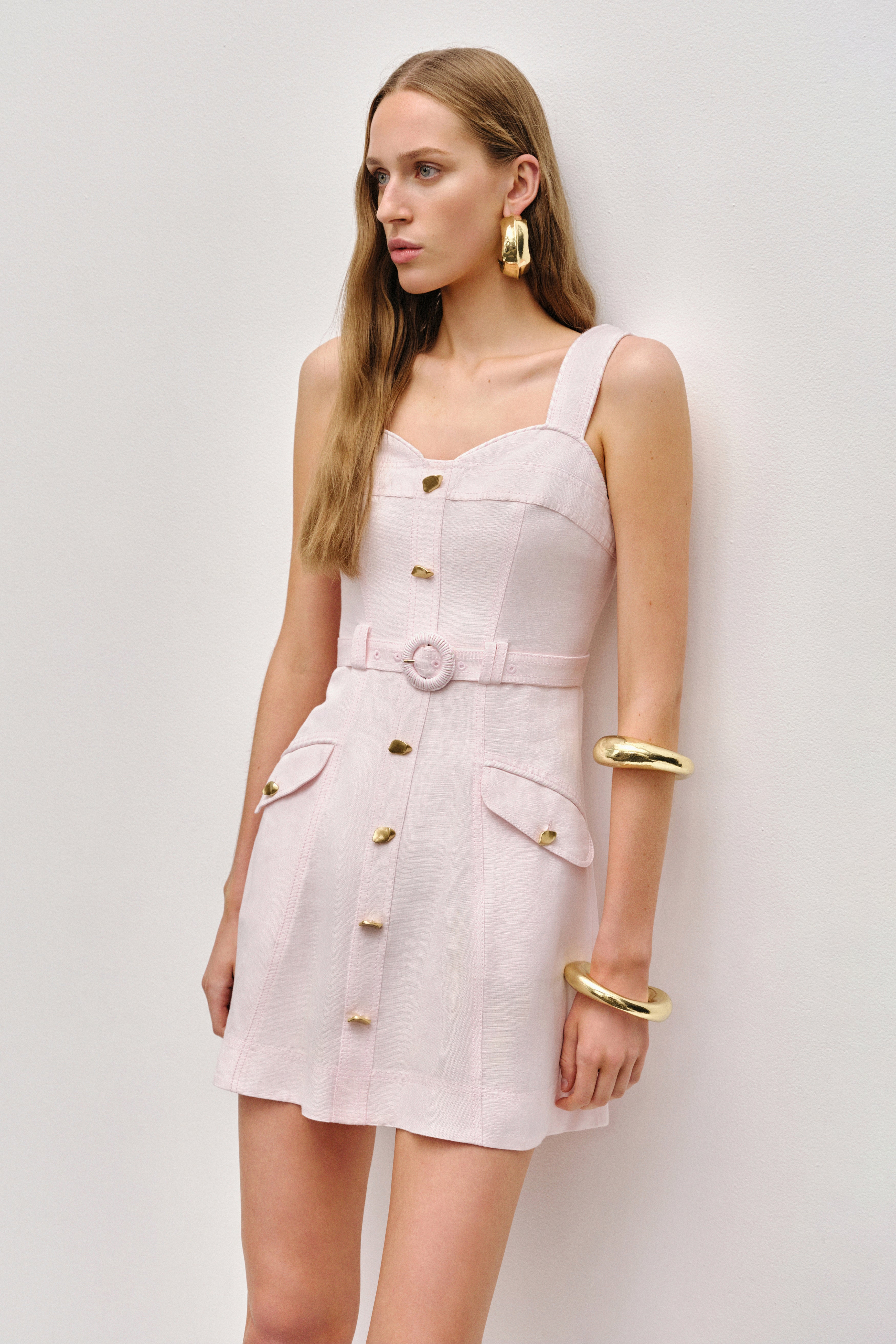 Celeste Utility Mini Dress