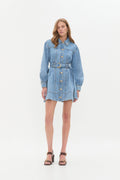 Lane Denim Mini Dress