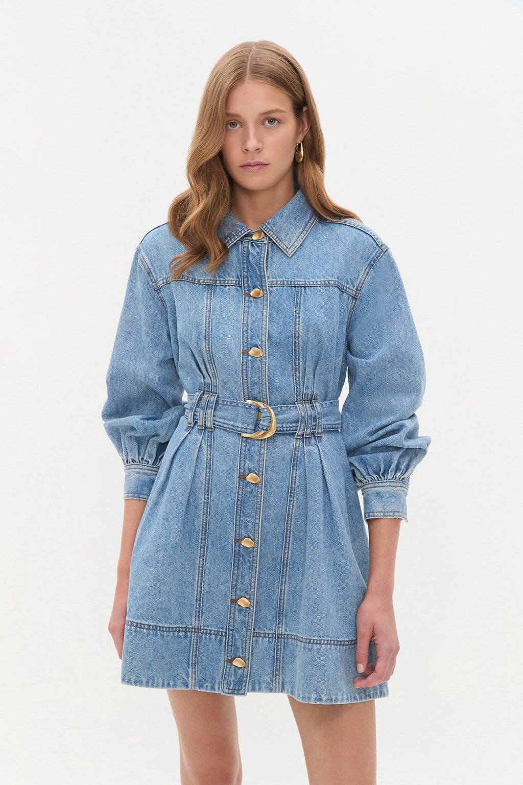 Lane Denim Mini Dress