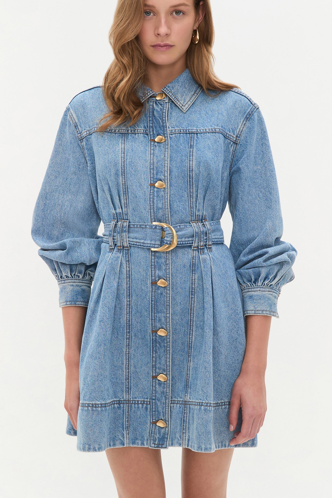Lane Denim Mini Dress