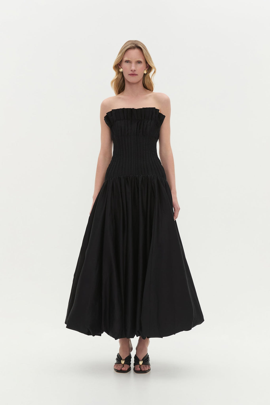 Ivy Bubble Hem Gown