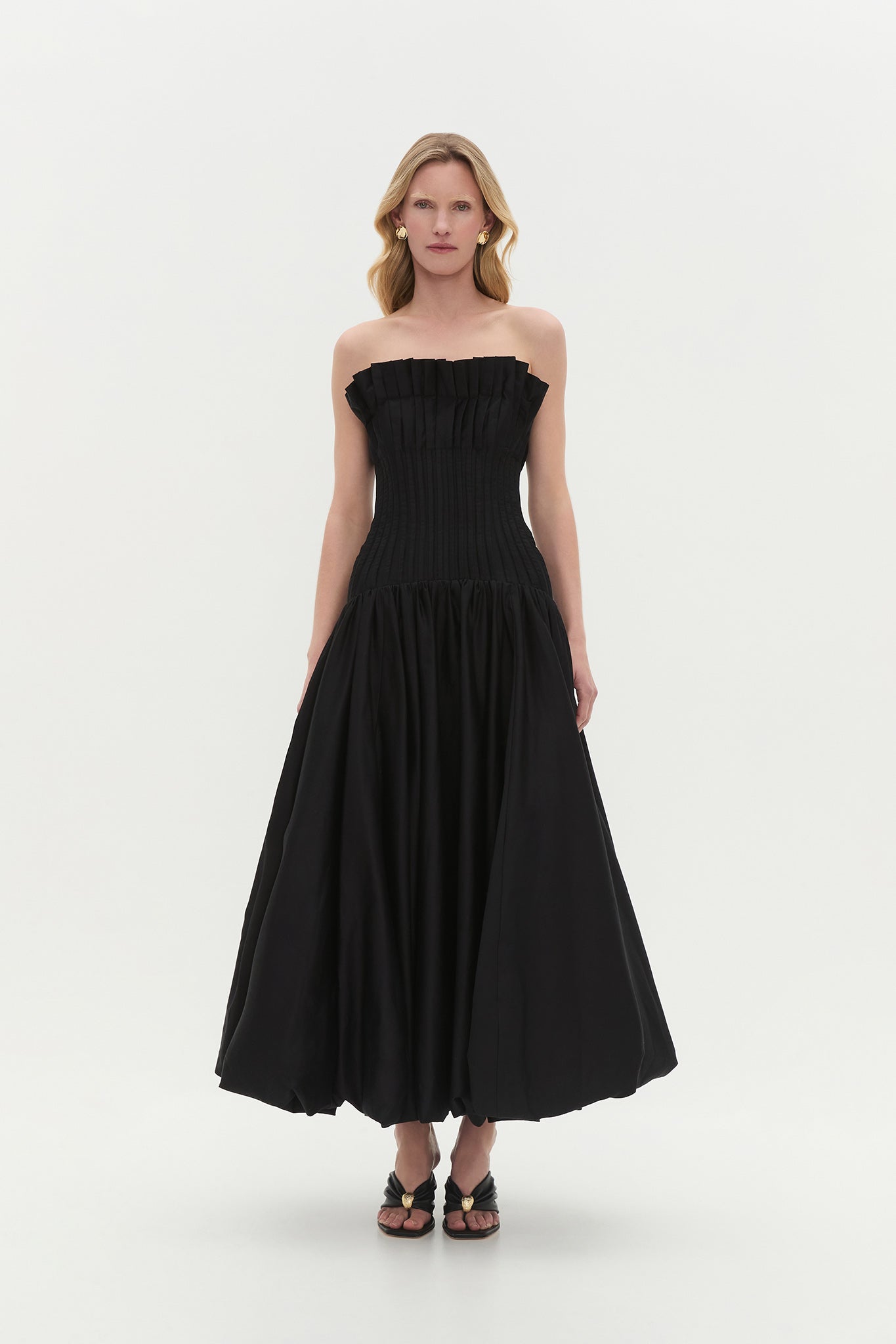 Ivy Bubble Hem Gown