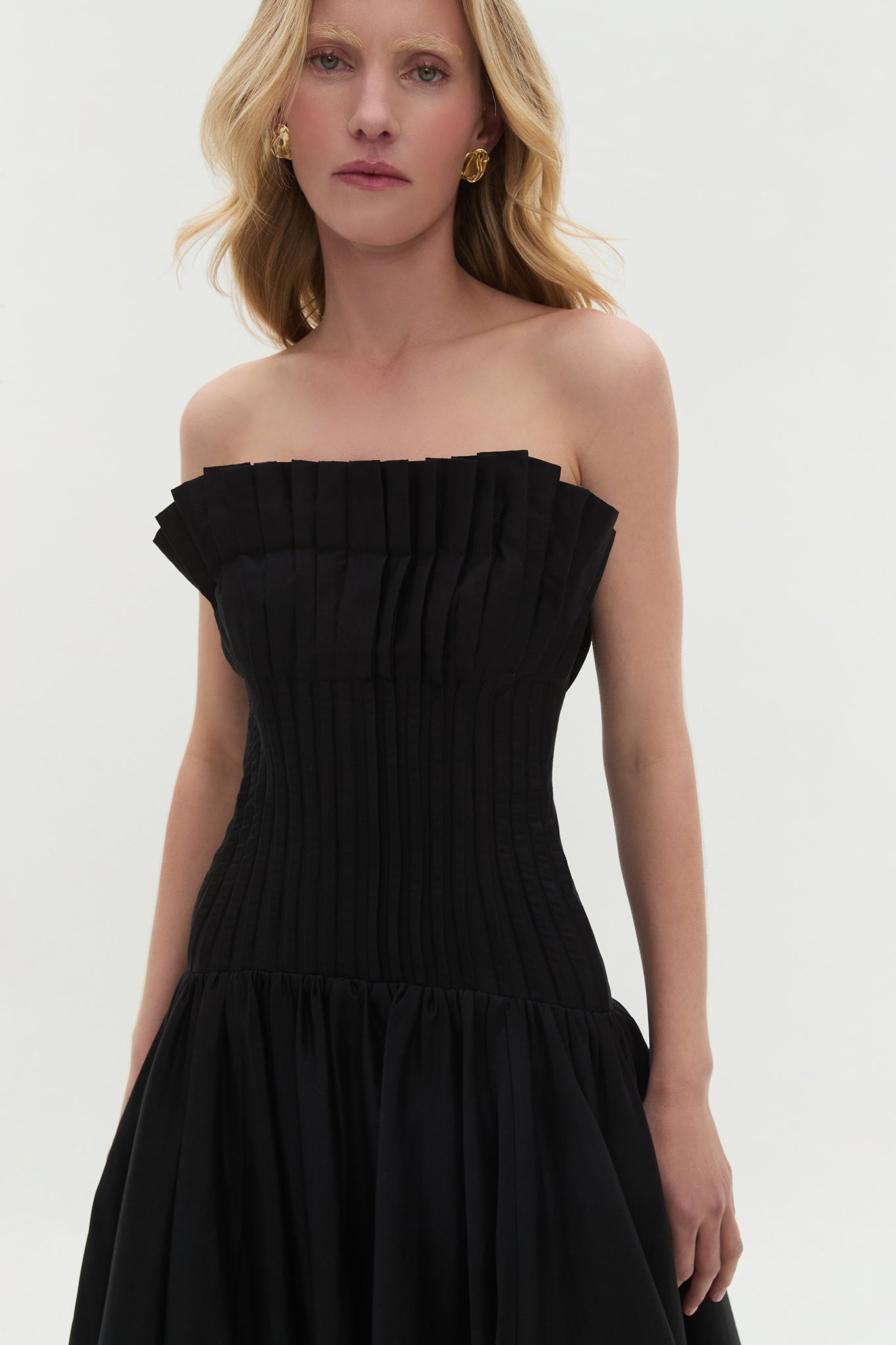 Ivy Bubble Hem Gown