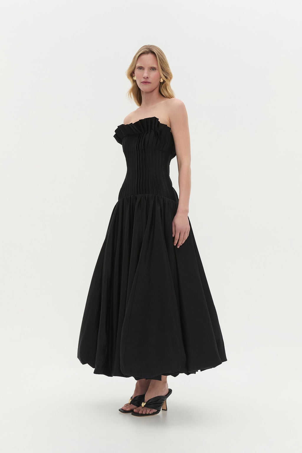 Ivy Bubble Hem Gown