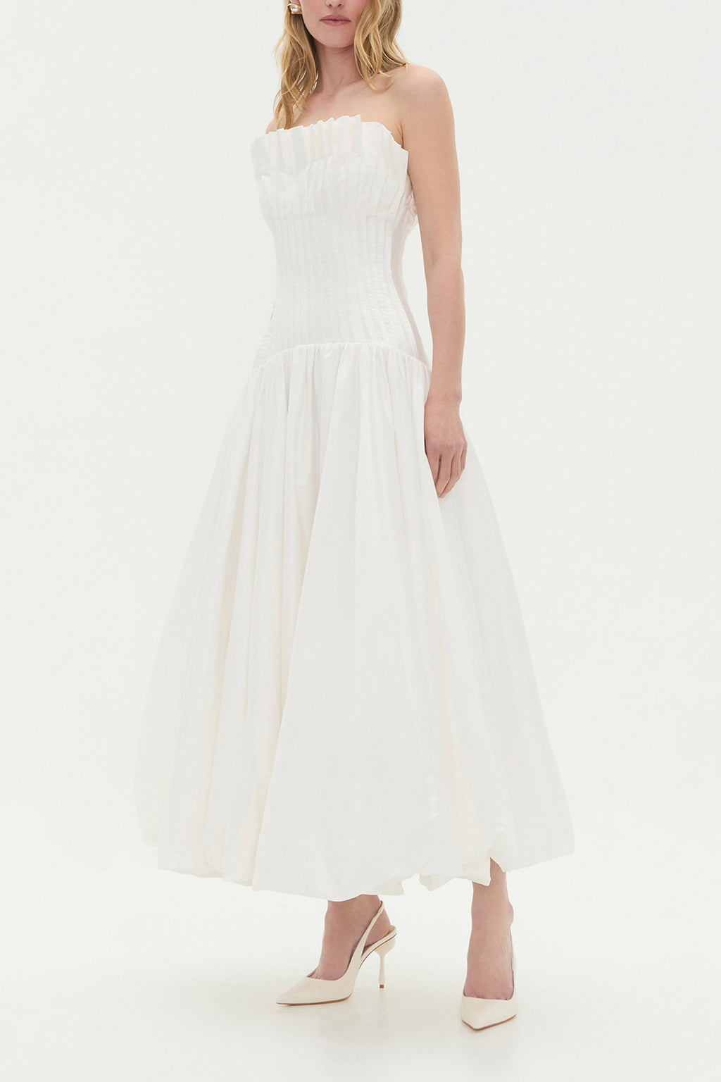 Ivy Bubble Hem Gown
