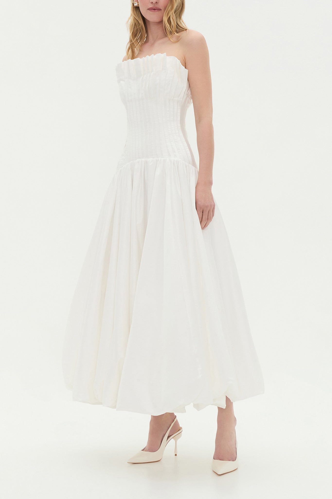Ivy Bubble Hem Gown