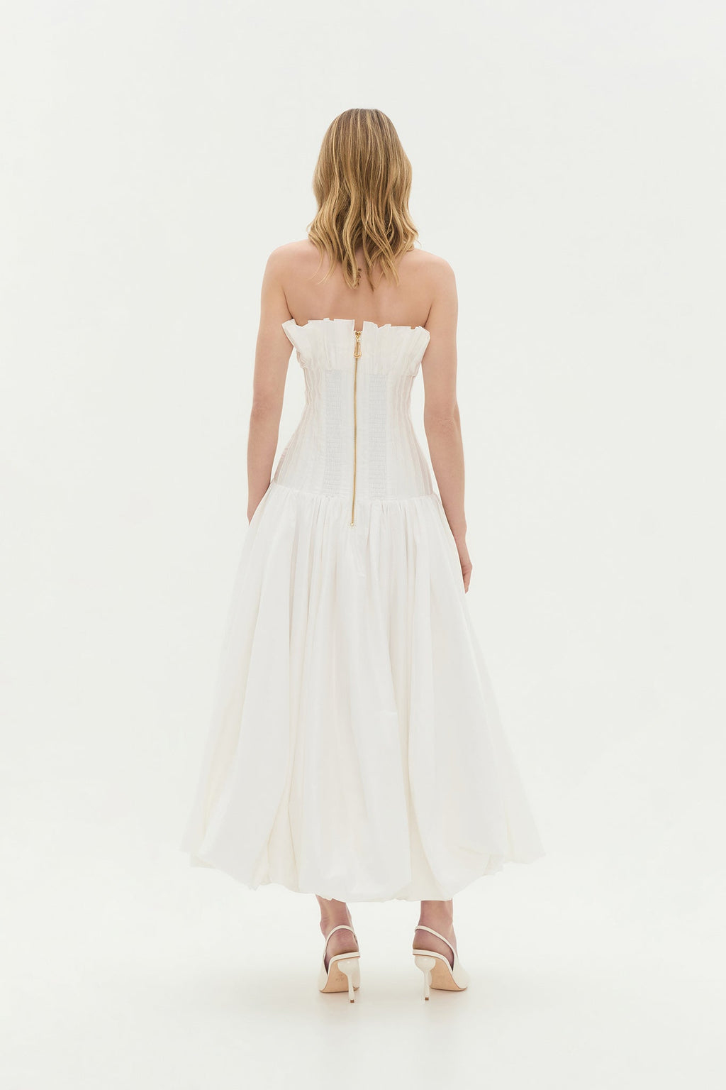Ivy Bubble Hem Gown