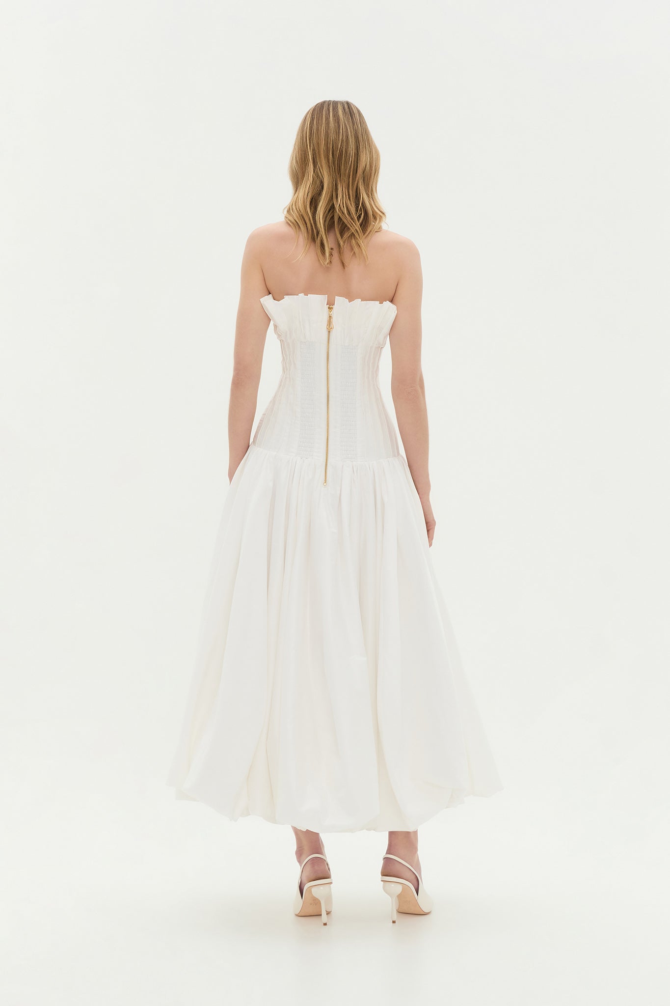Ivy Bubble Hem Gown