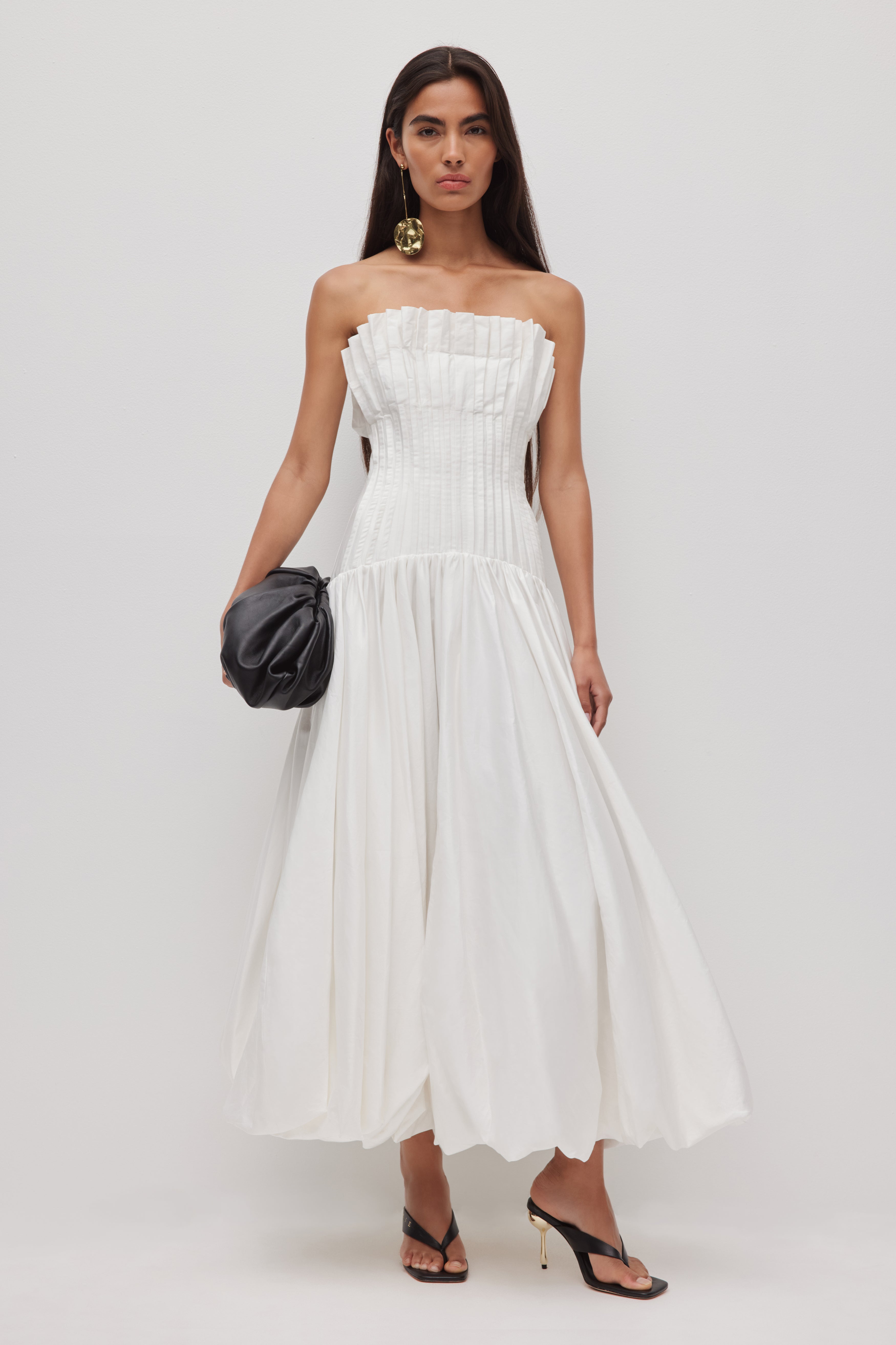 Ivy Bubble Hem Gown