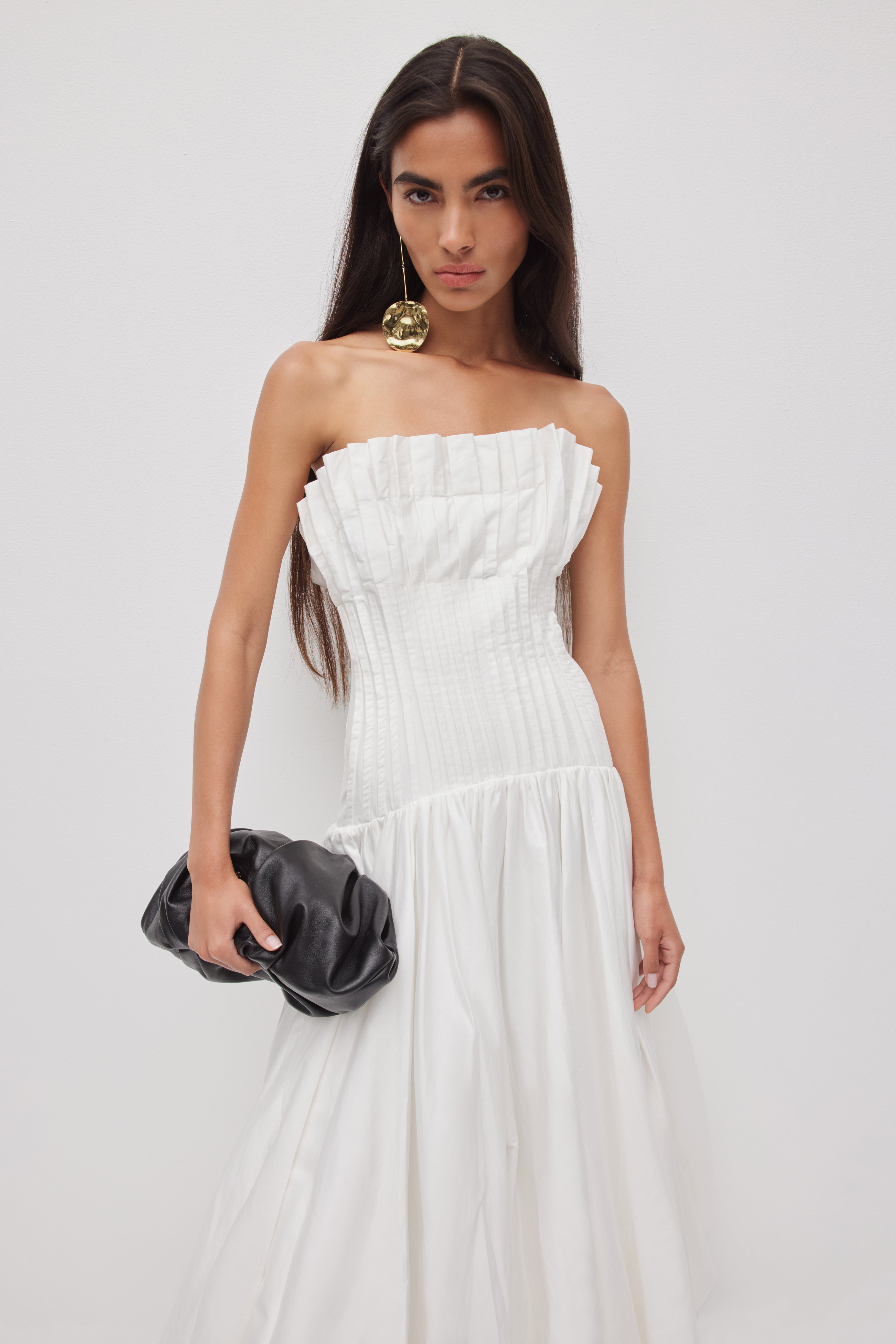 Ivy Bubble Hem Gown