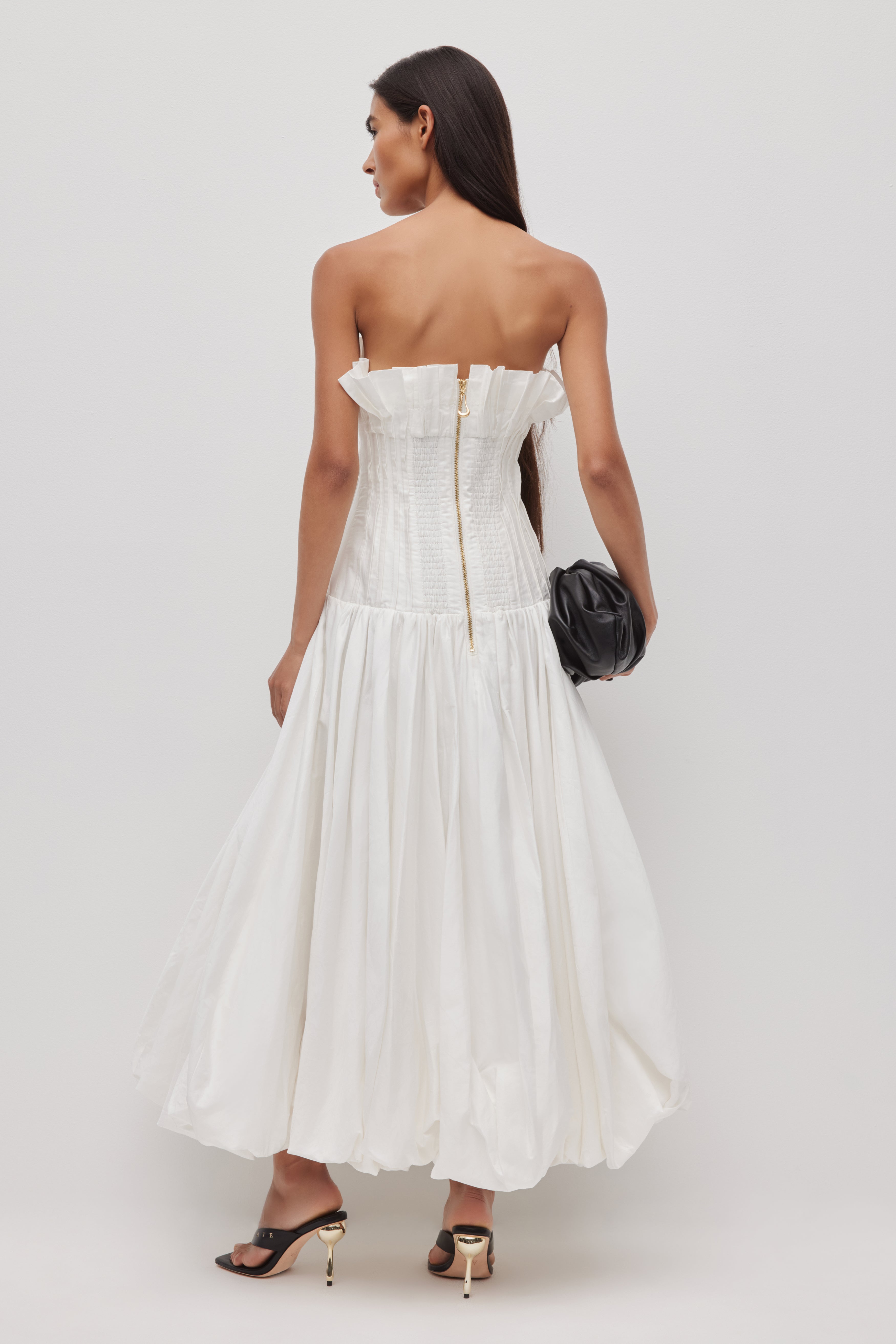 Ivy Bubble Hem Gown
