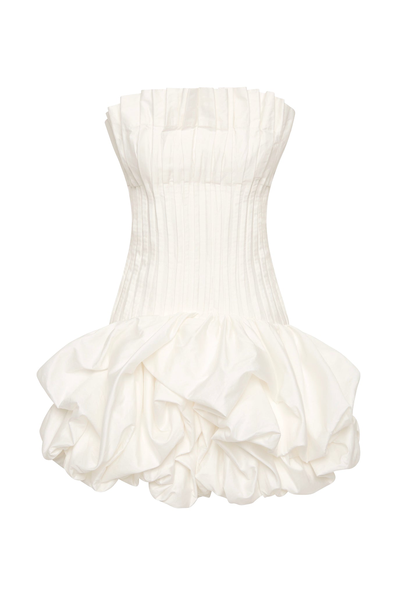 Ivy Bubble Hem Mini Dress