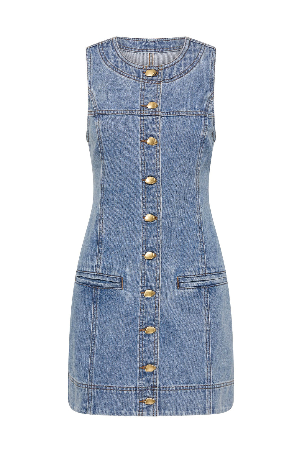 Holland Denim Mini Dress