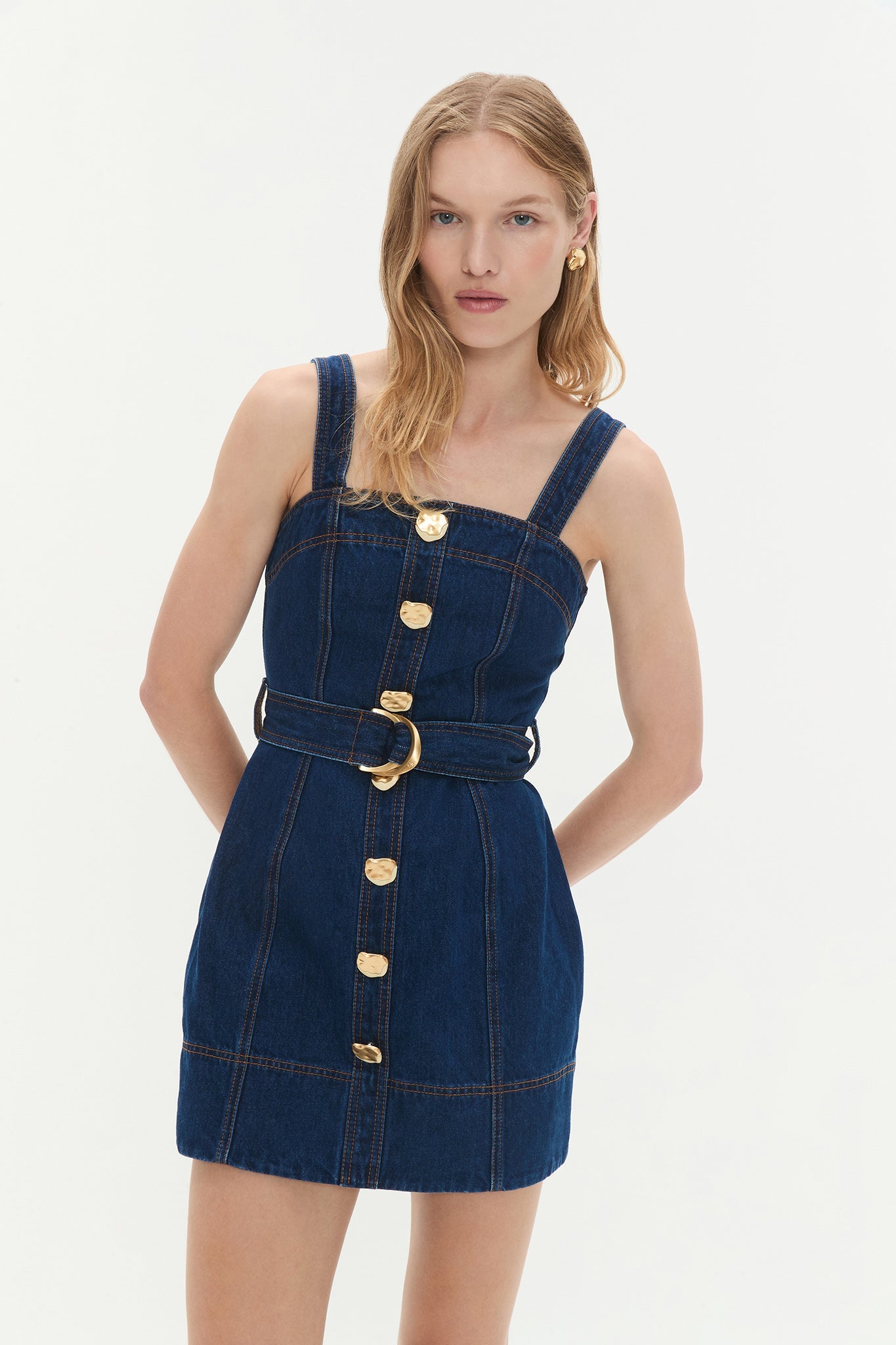 Gianna Denim Mini Dress