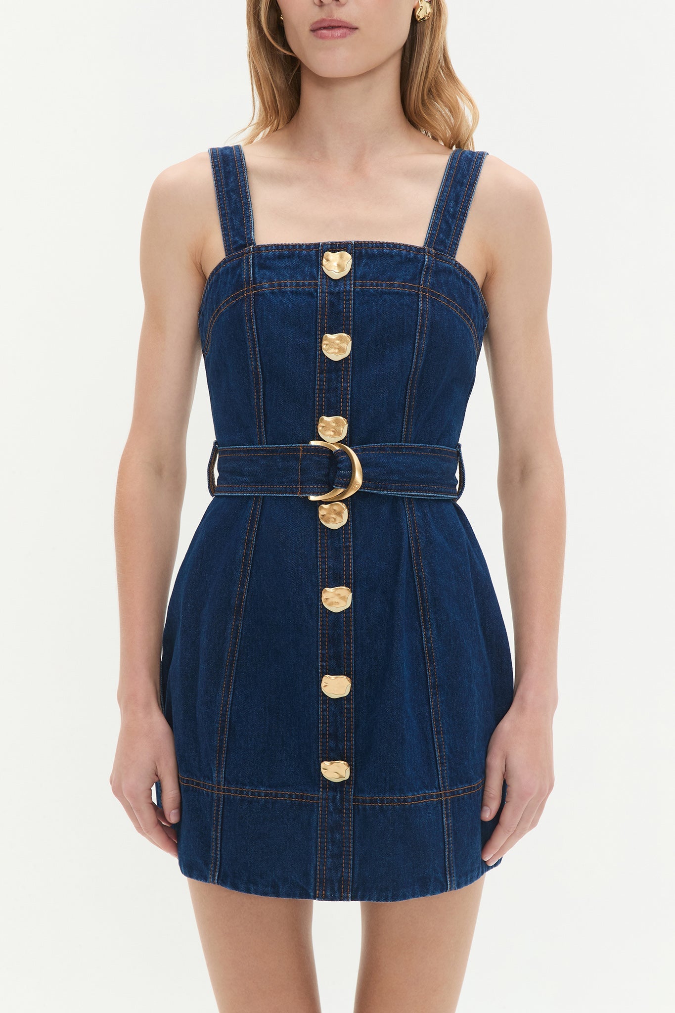 Gianna Denim Mini Dress