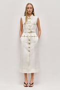 Ivy Denim Midi Dress