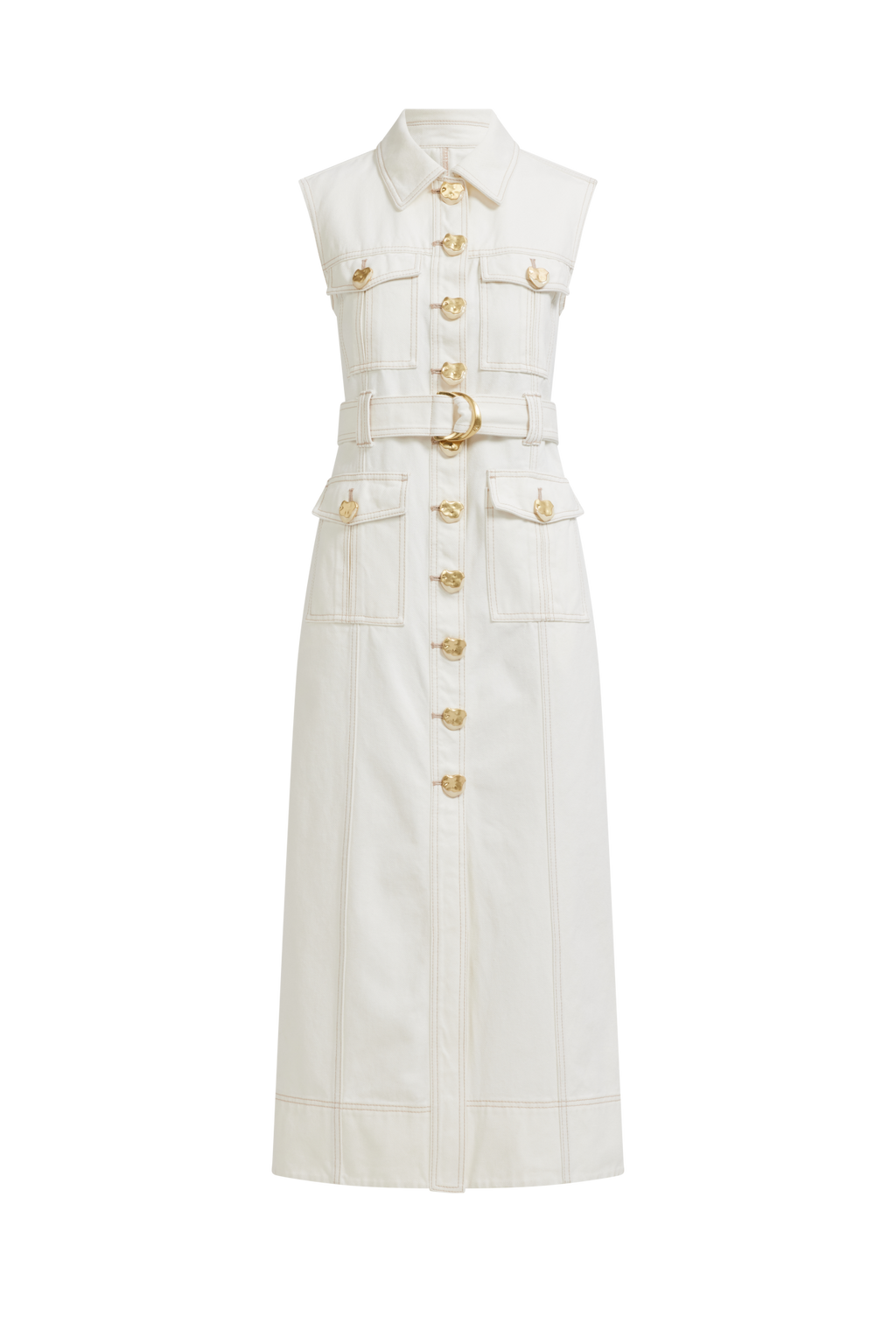 Ivy Denim Midi Dress