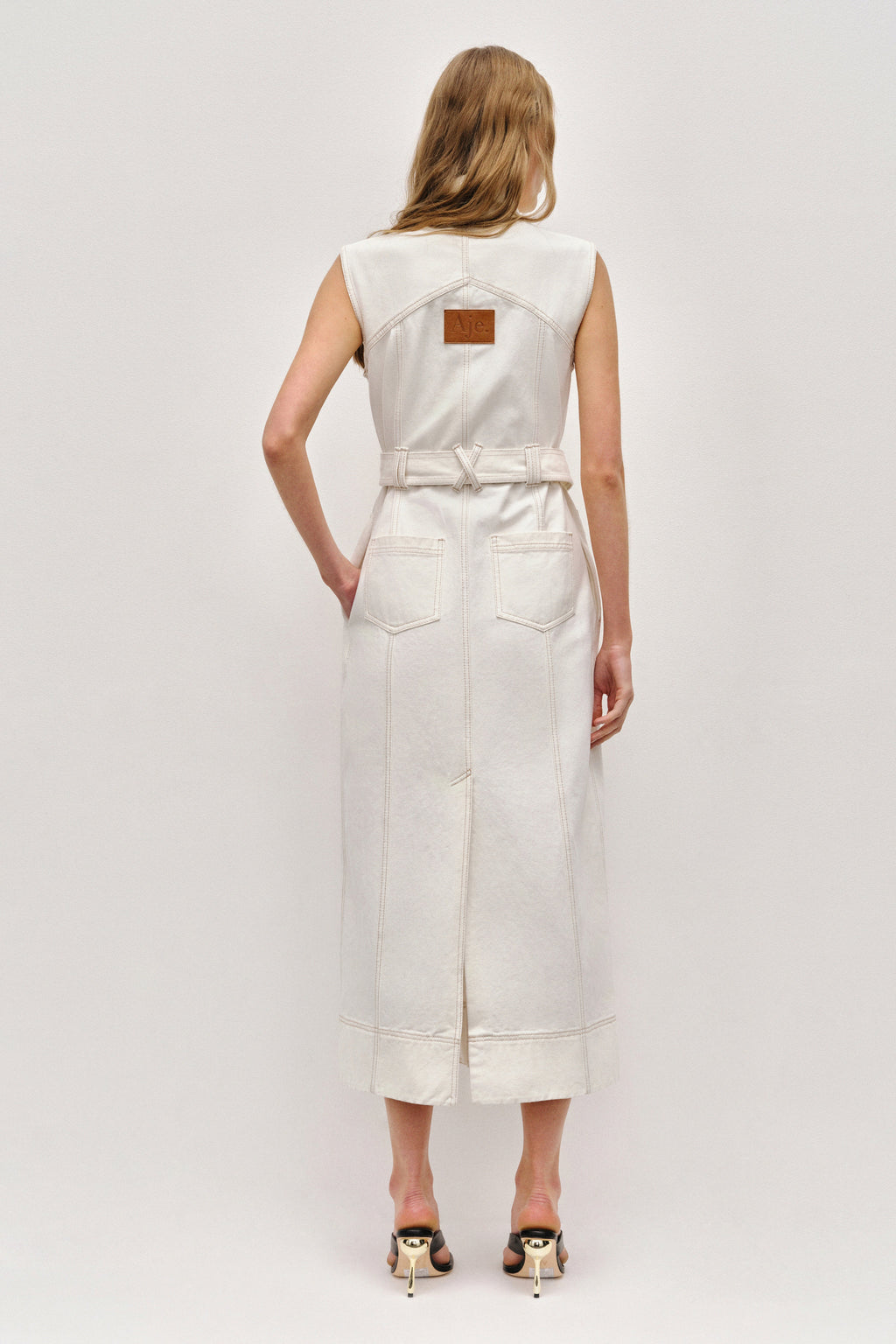 Ivy Denim Midi Dress