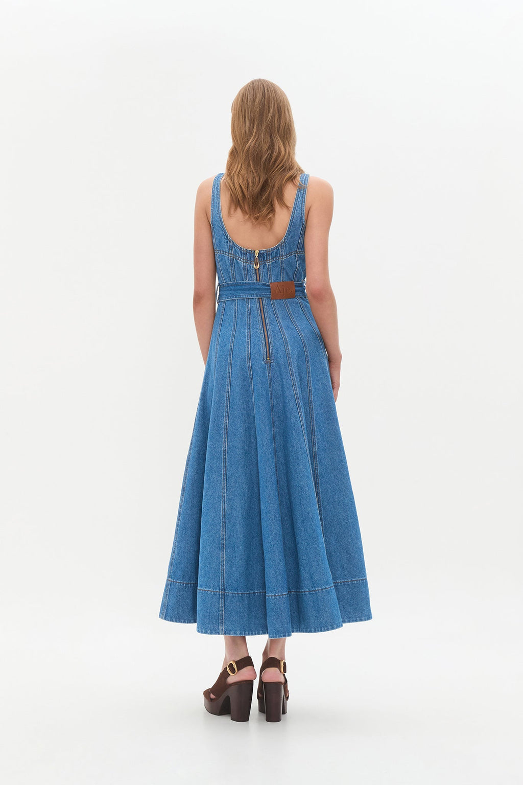 Rainer Denim Midi Dress