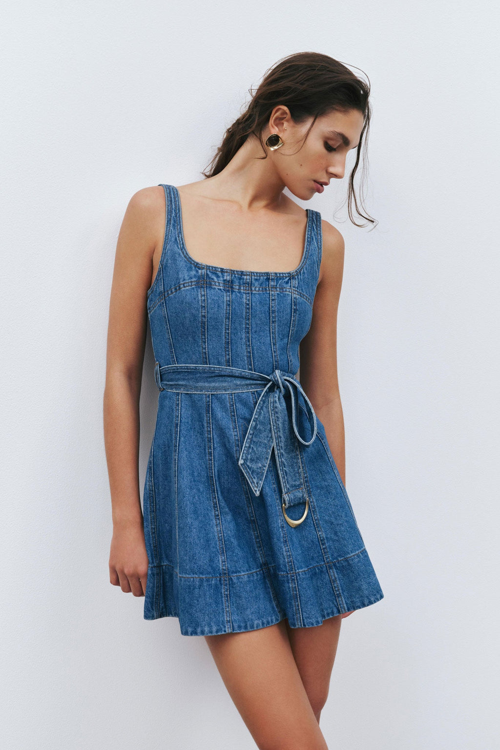 Rainer Denim Mini Dress