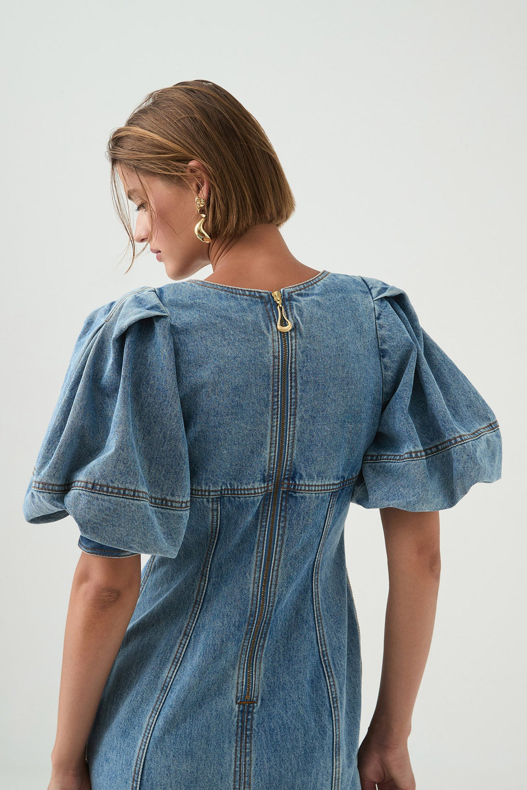 Juno Denim Mini Dress