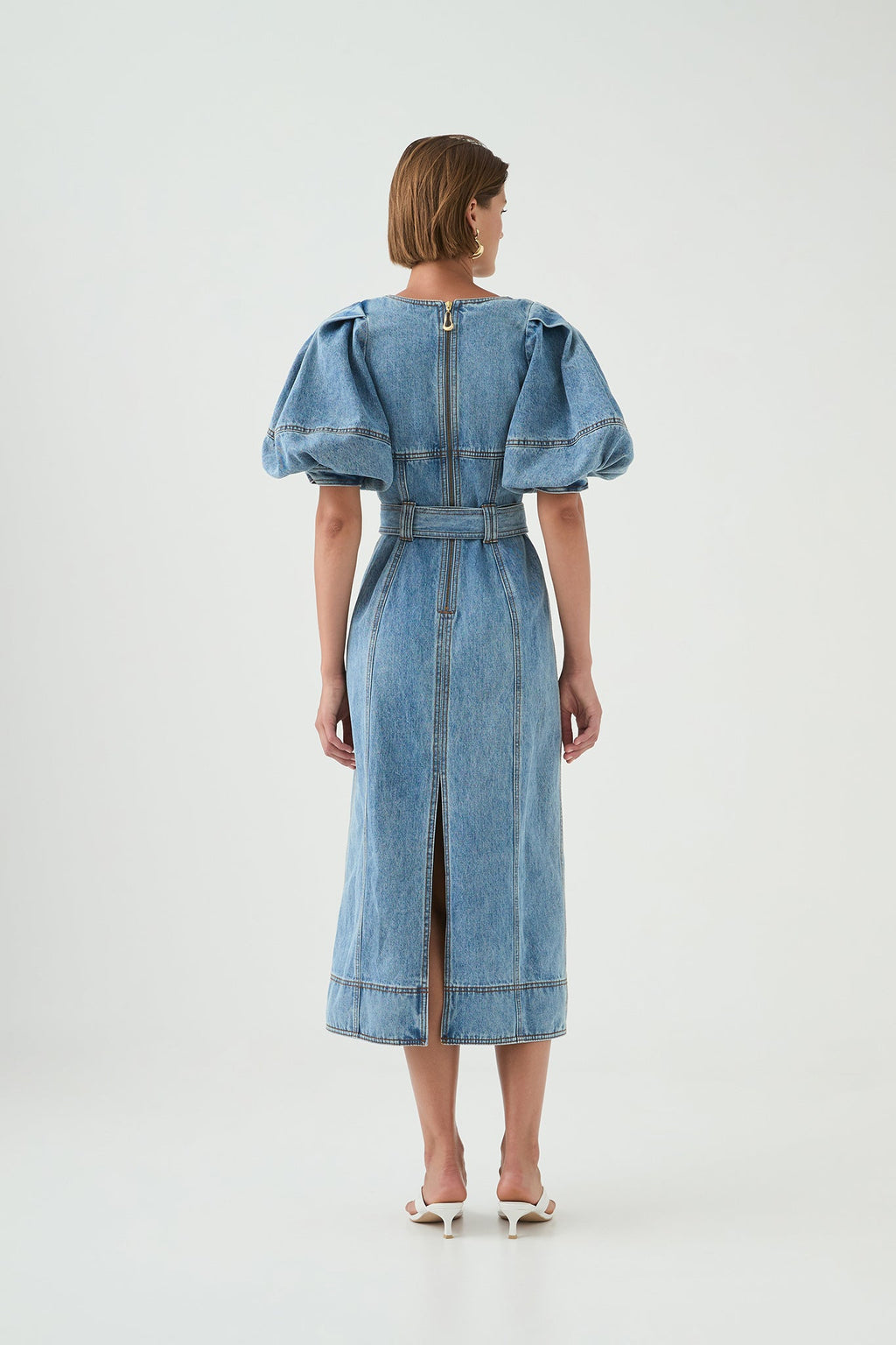 Juno Denim Midi Dress