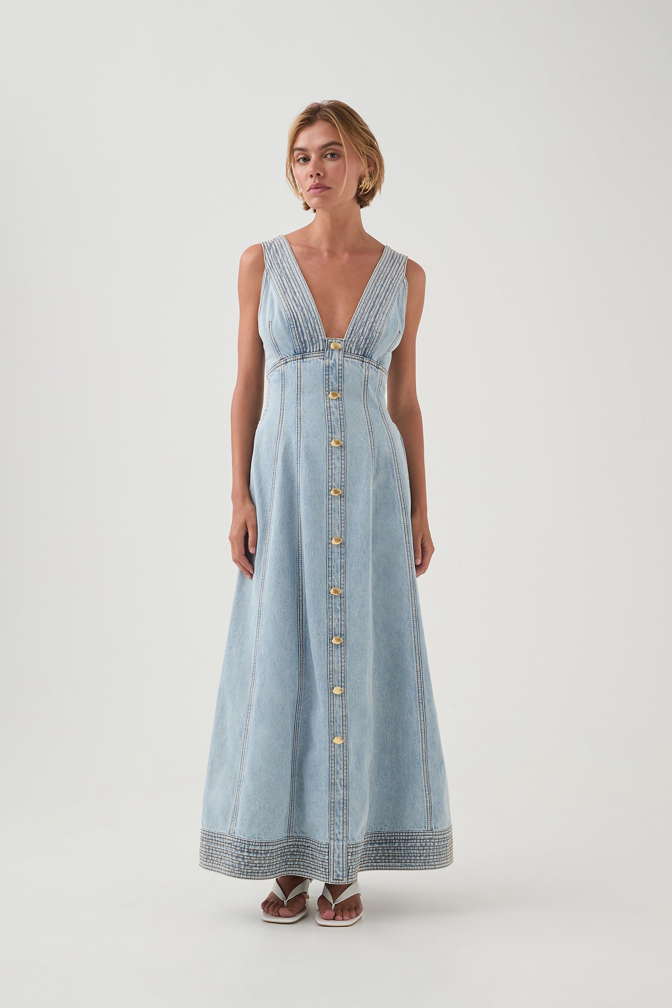 Coast Denim Midi Dress