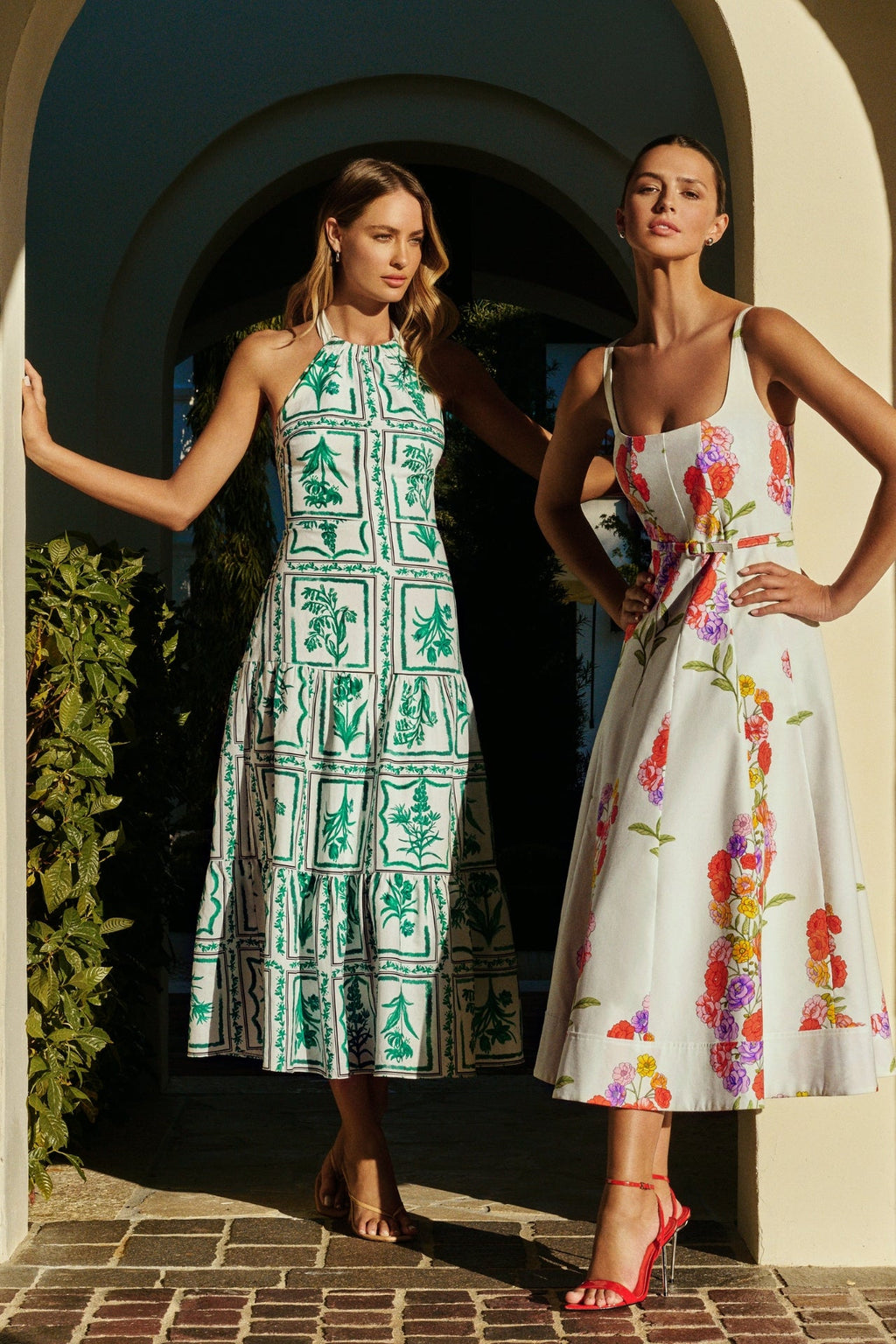 Hayden Printed Dress