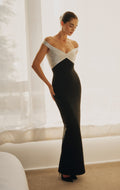 THE METALLIC BONNIE GOWN
