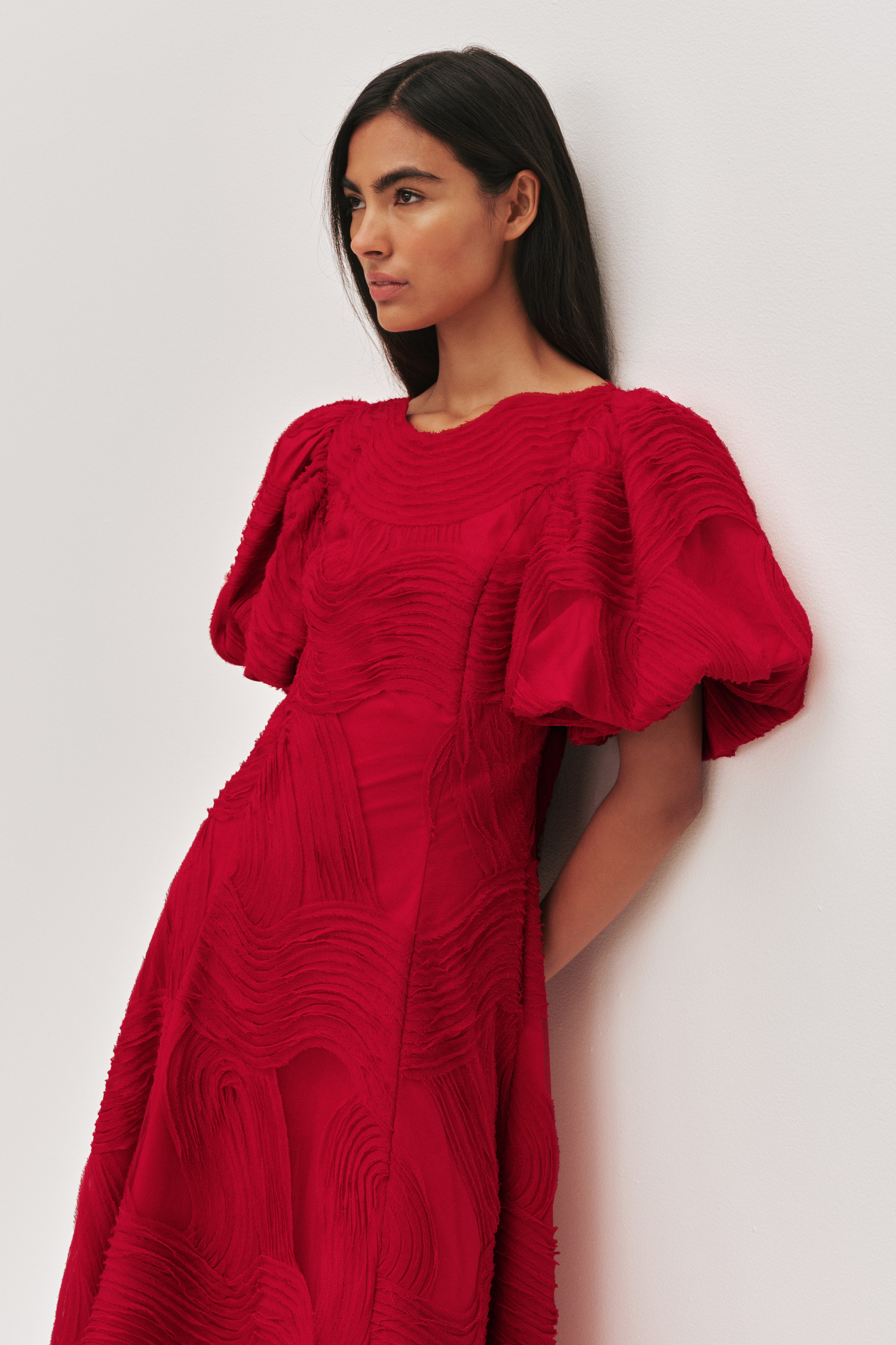 Wave Midi Dress
