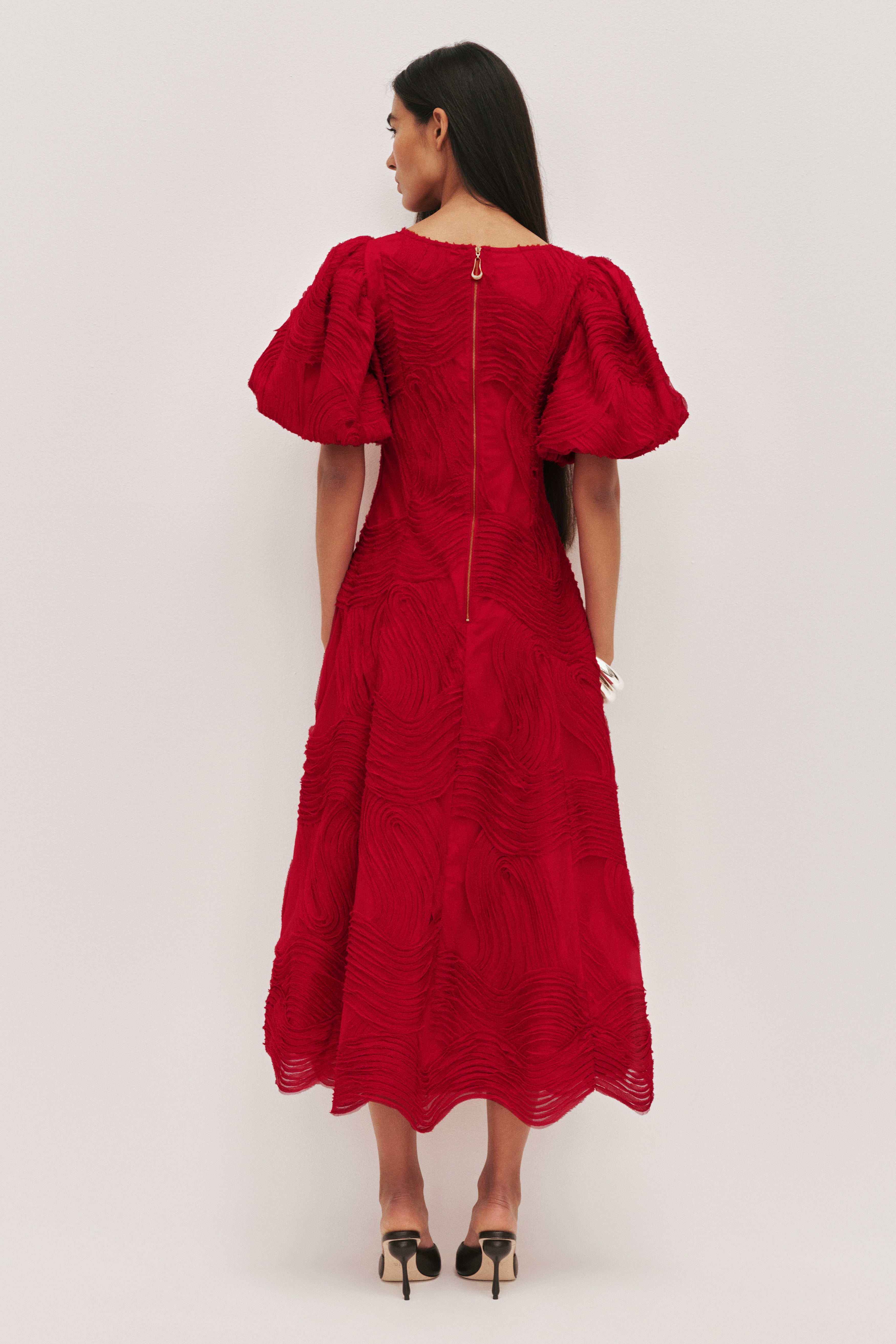 Wave Midi Dress