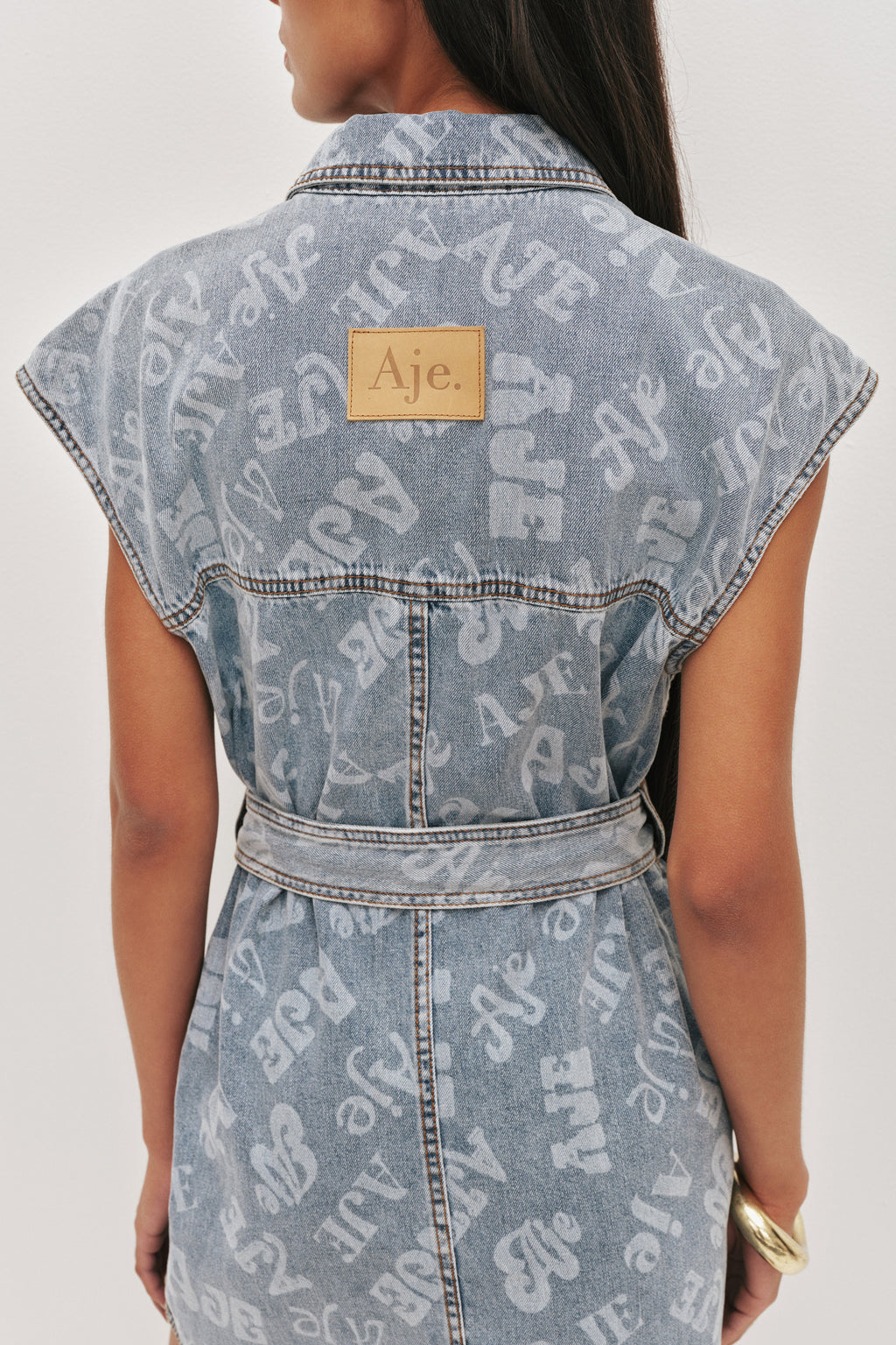 Cary Denim Mini Dress