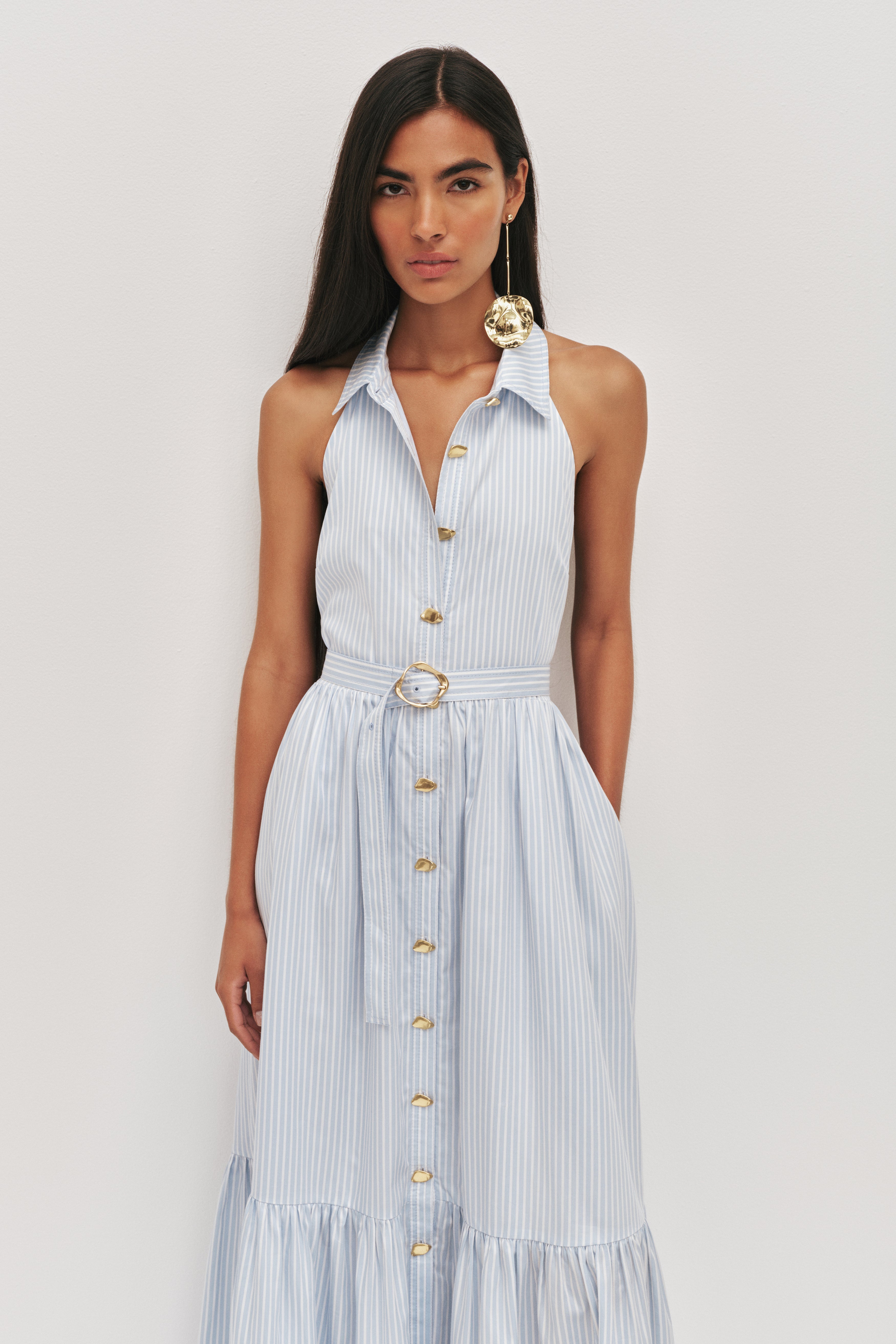 Haze Halter Midi Dress