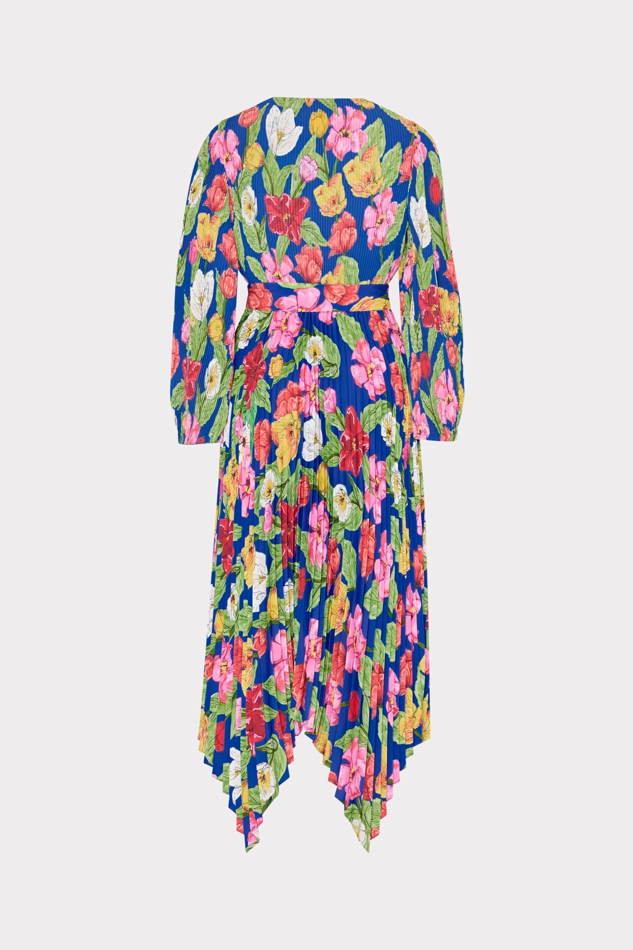 Liora Tulip Rosette Pleated Dress