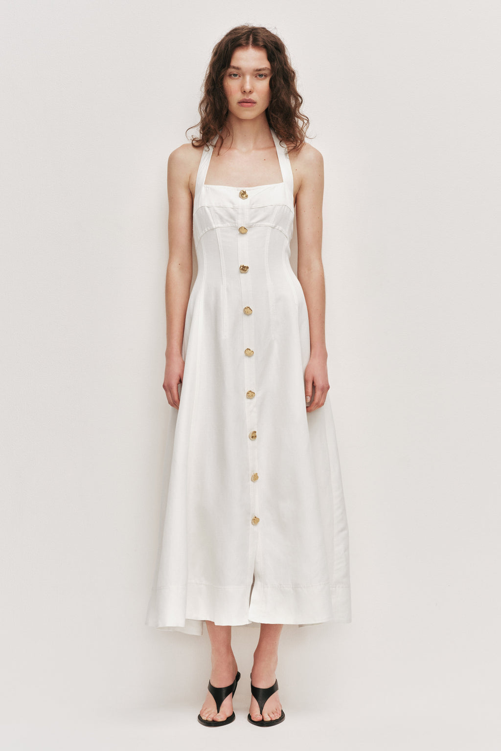 Monroe Halter Midi Dress