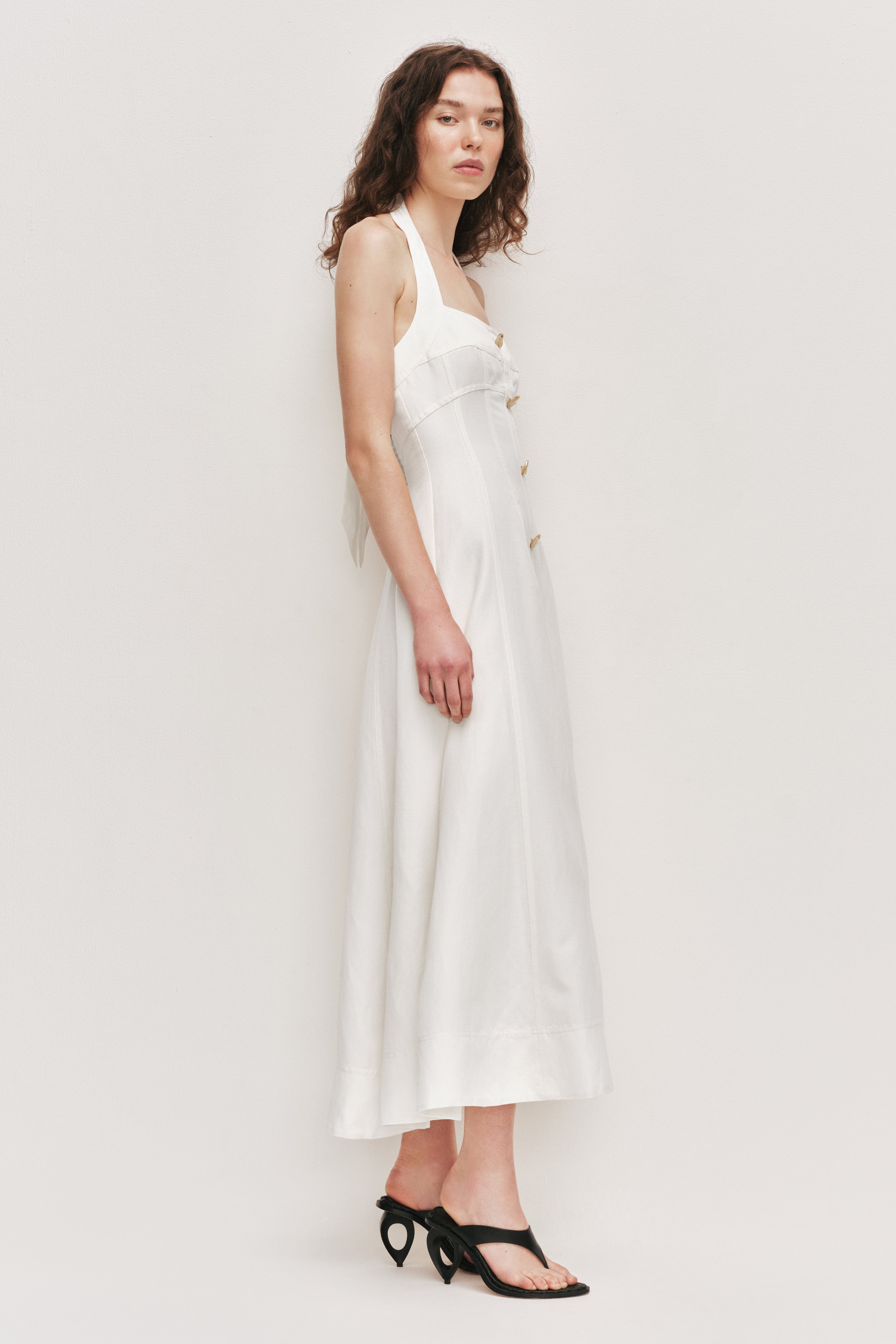 Monroe Halter Midi Dress