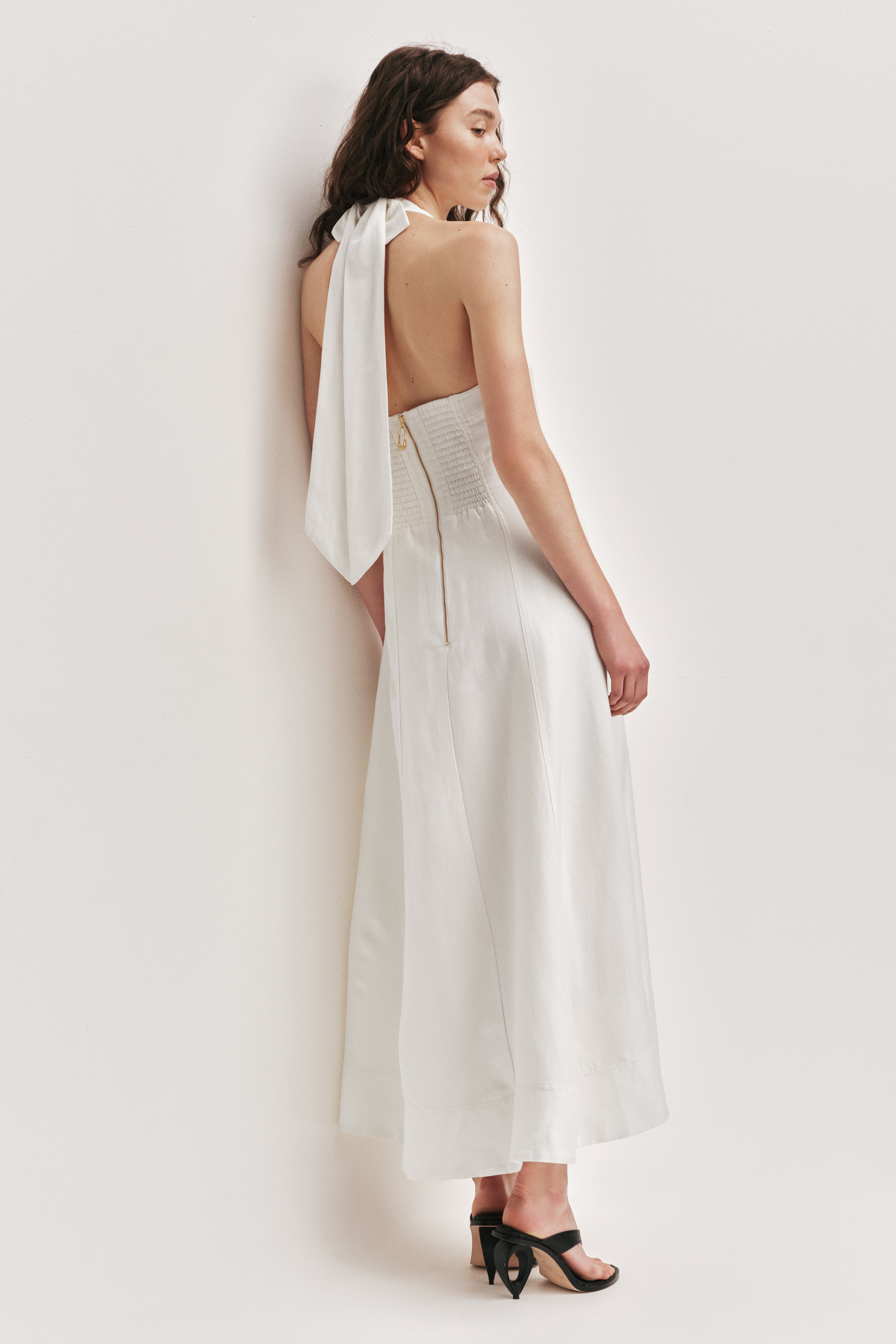 Monroe Halter Midi Dress