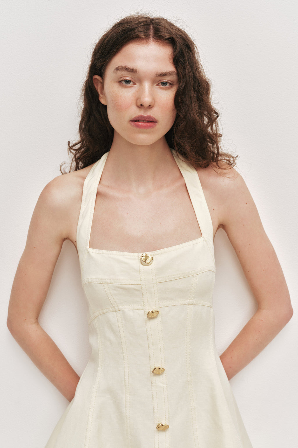 Monroe Halter Mini Dress