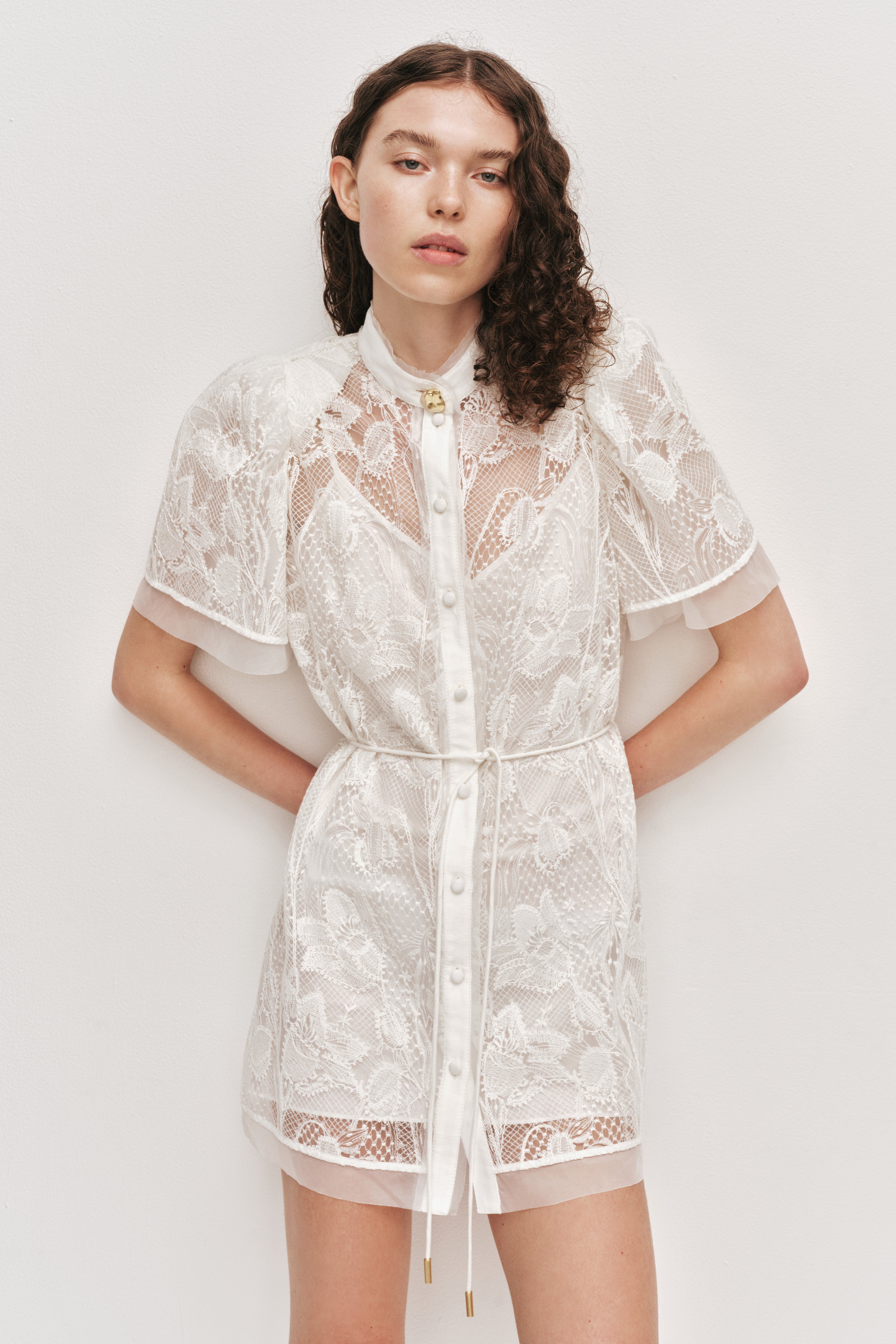 Pippa Lace Mini Dress