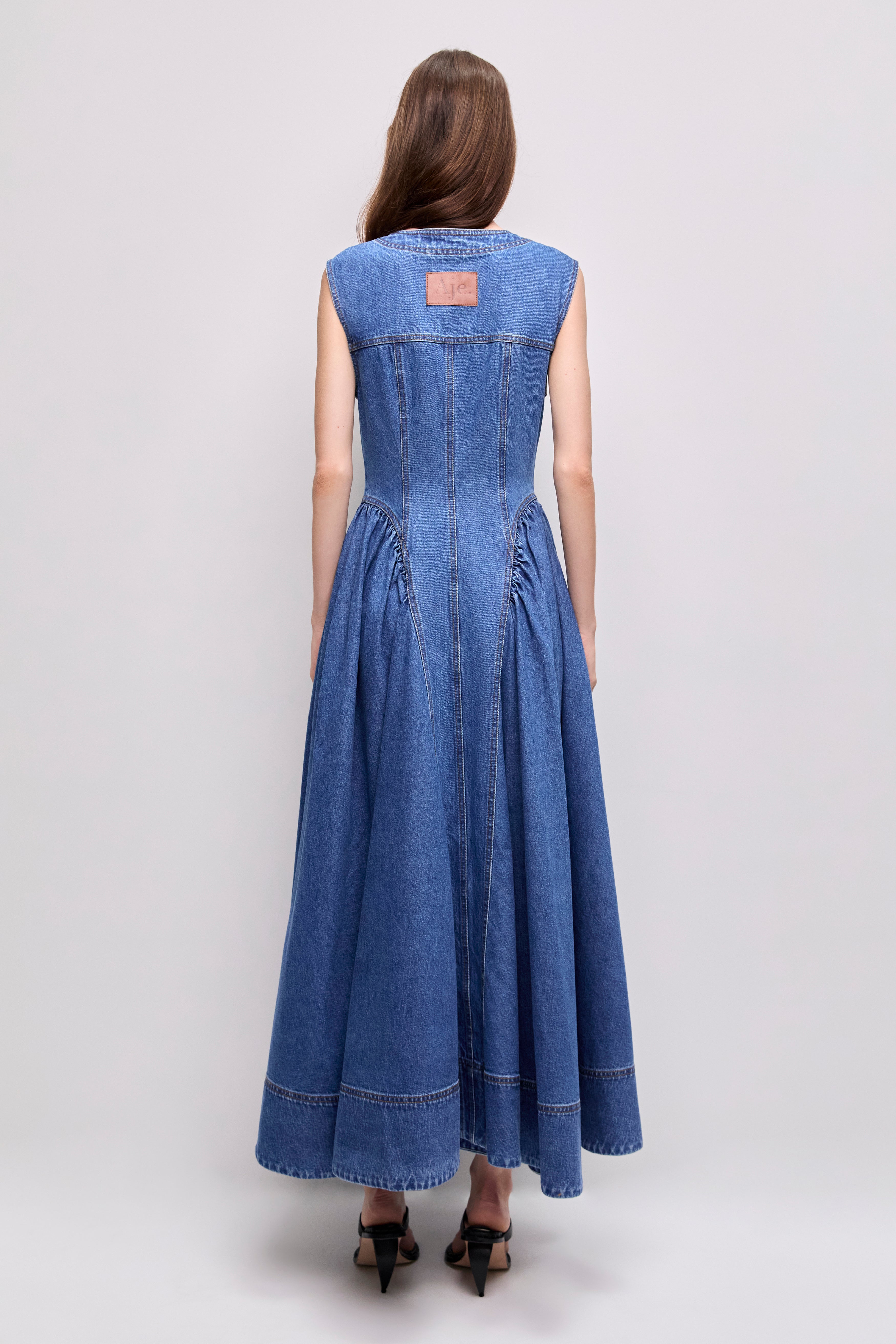 Loxley Denim Midi Dress