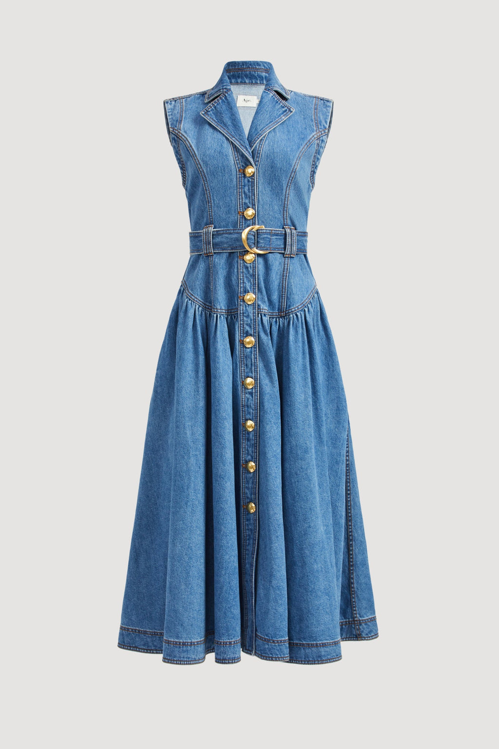 Liliana Denim Midi Dress