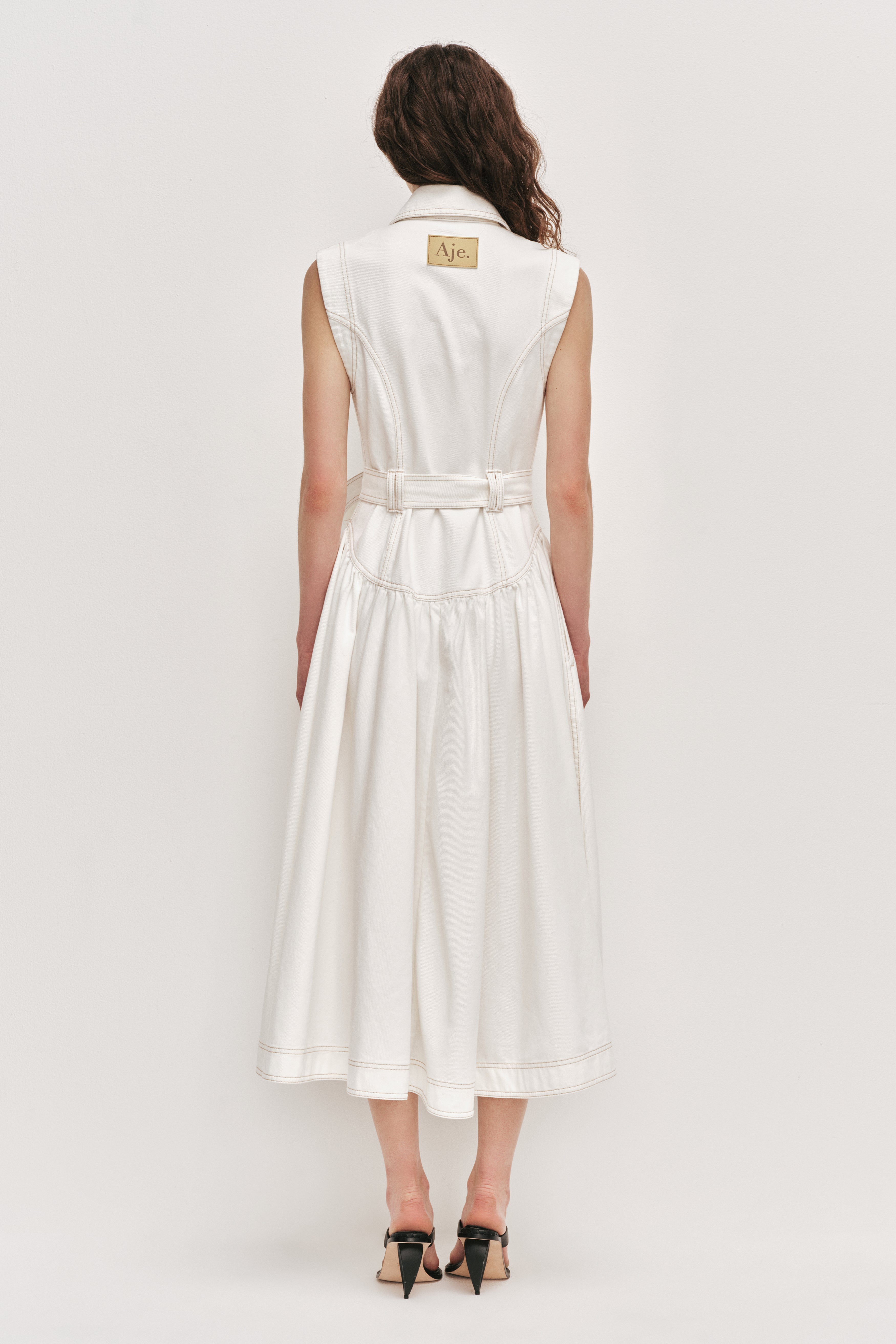 Liliana Denim Midi Dress