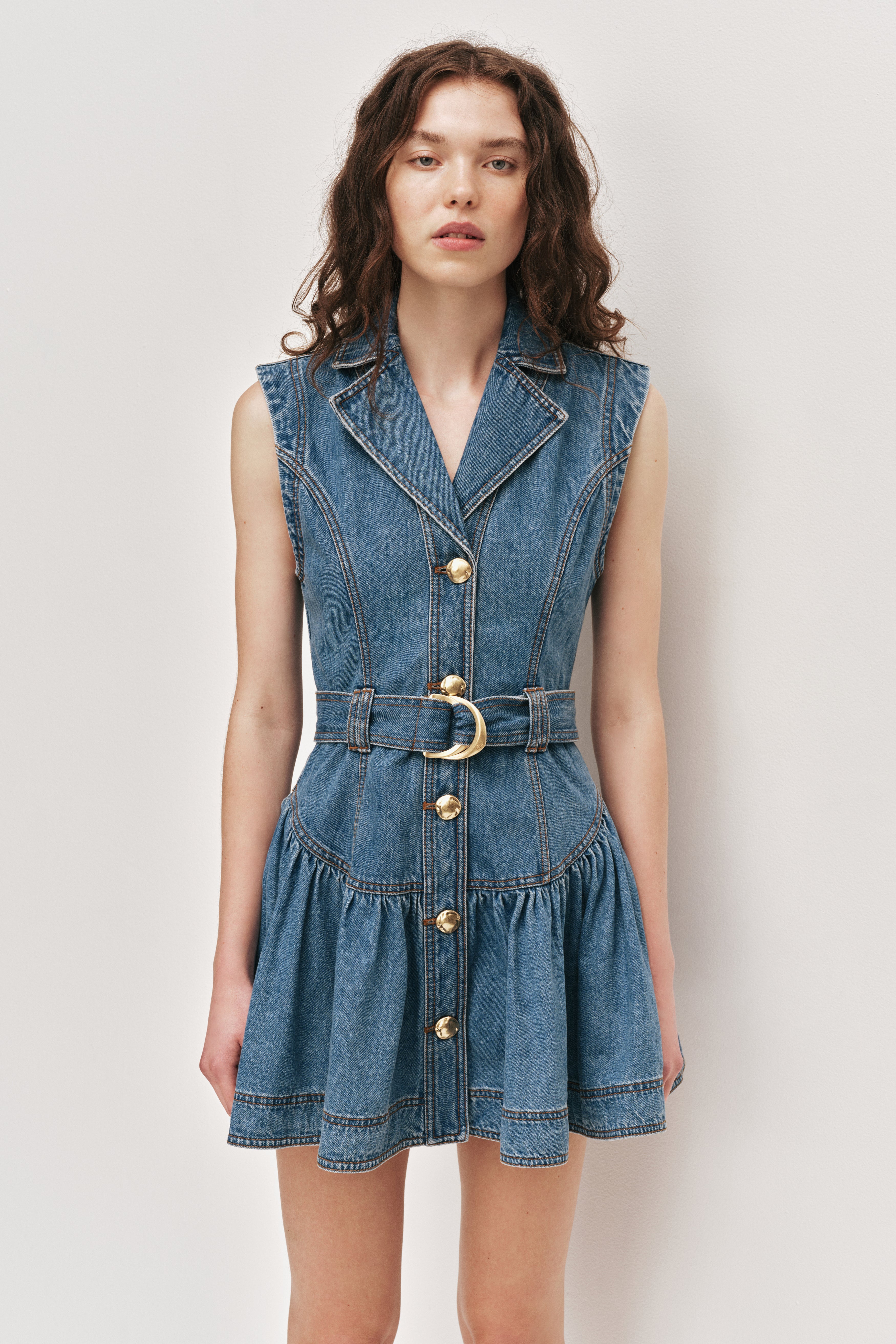 Liliana Denim Mini Dress