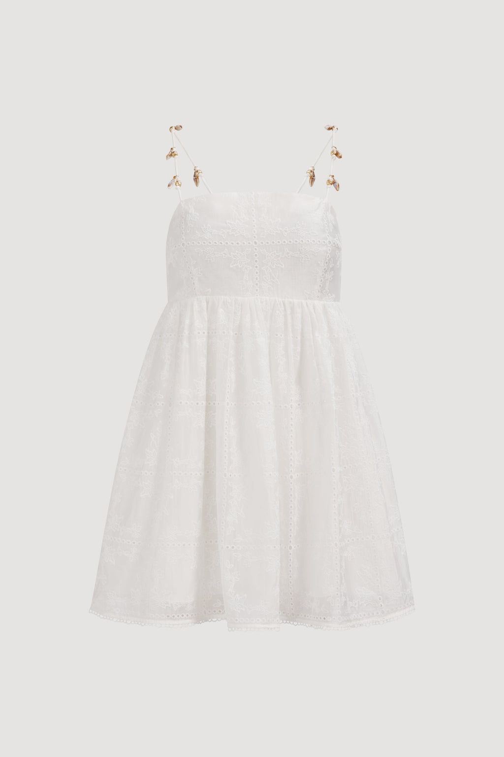 Merritt Embroidered Mini Dress