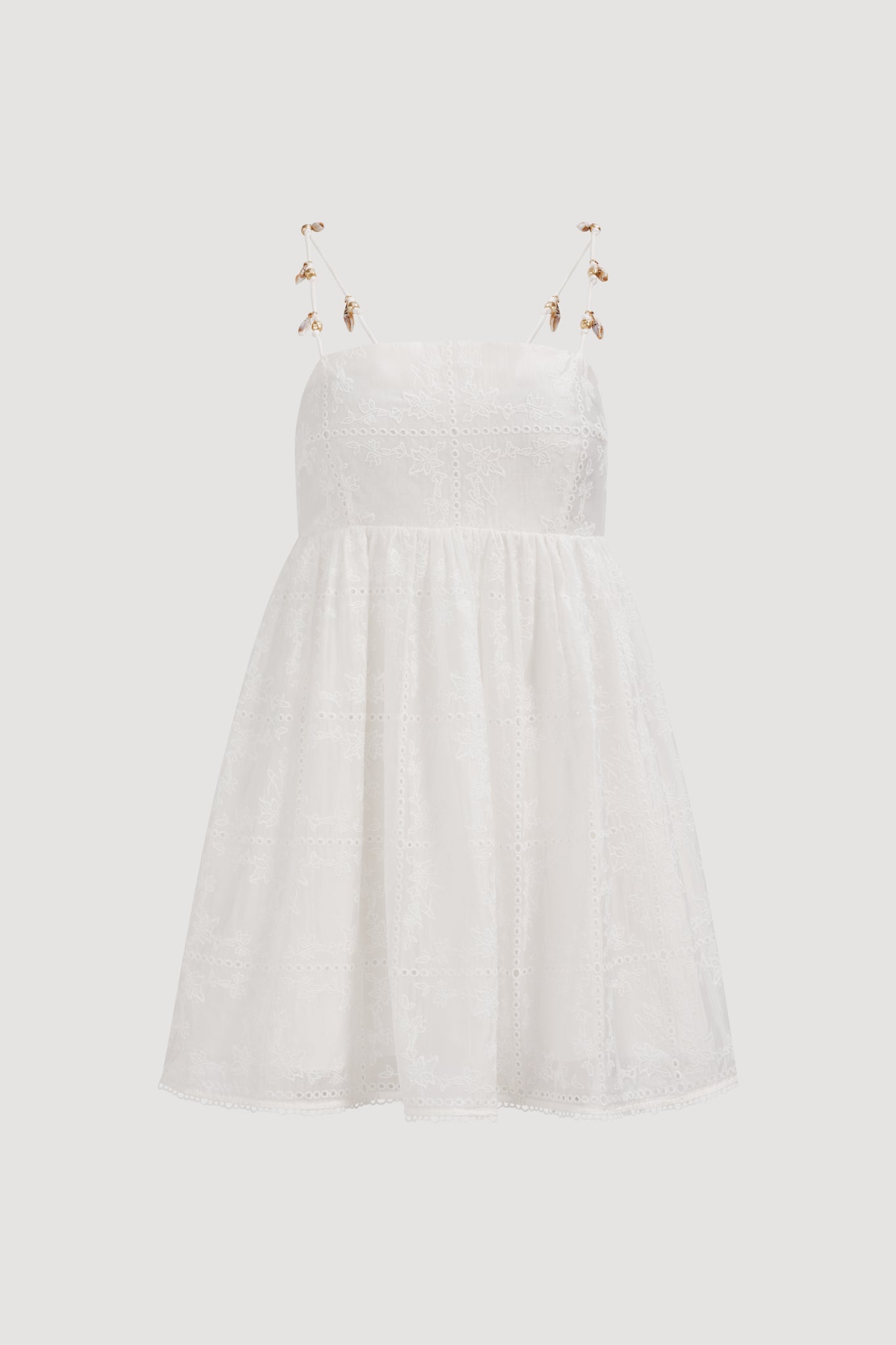 Merritt Embroidered Mini Dress