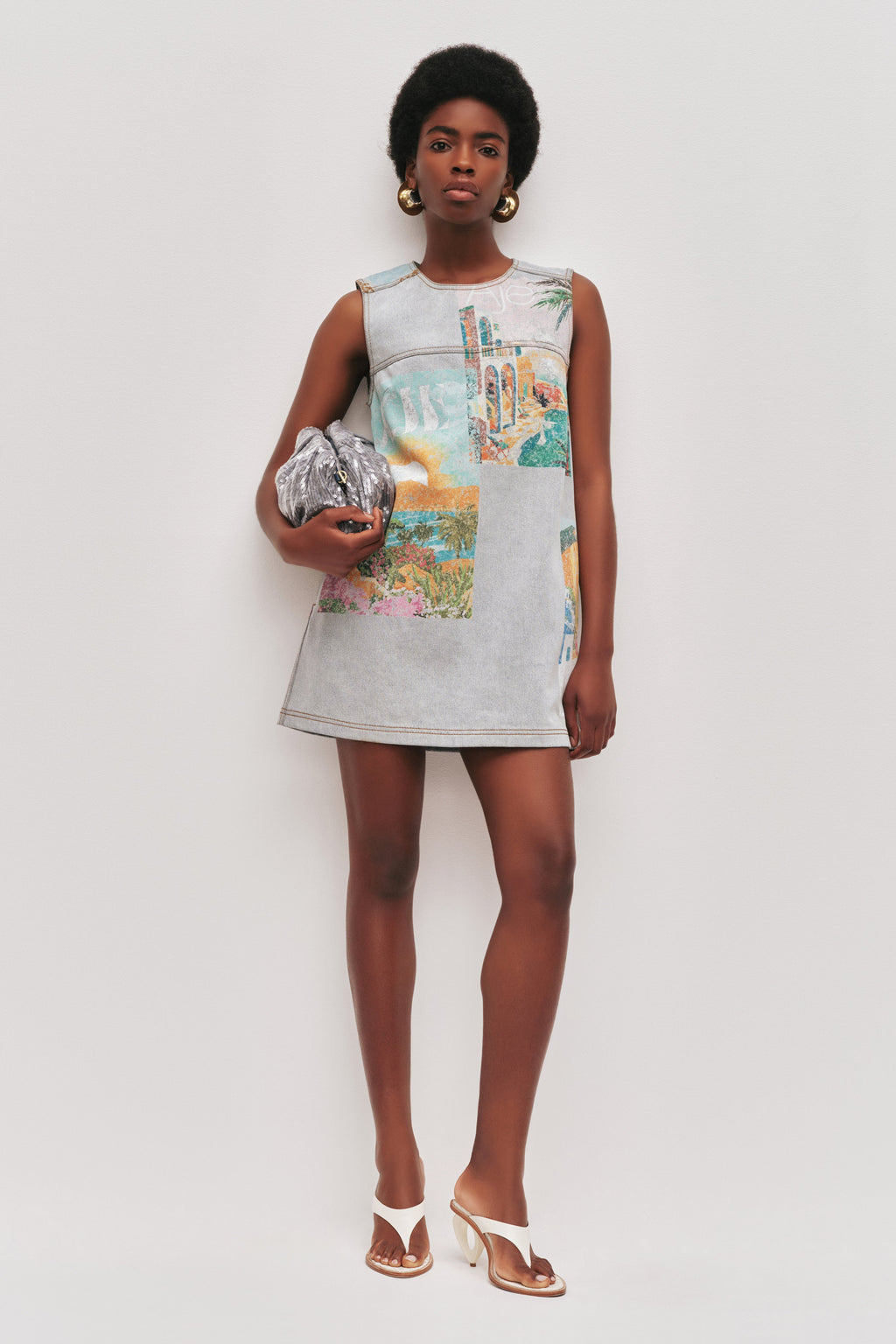 Mae Denim Mini Dress