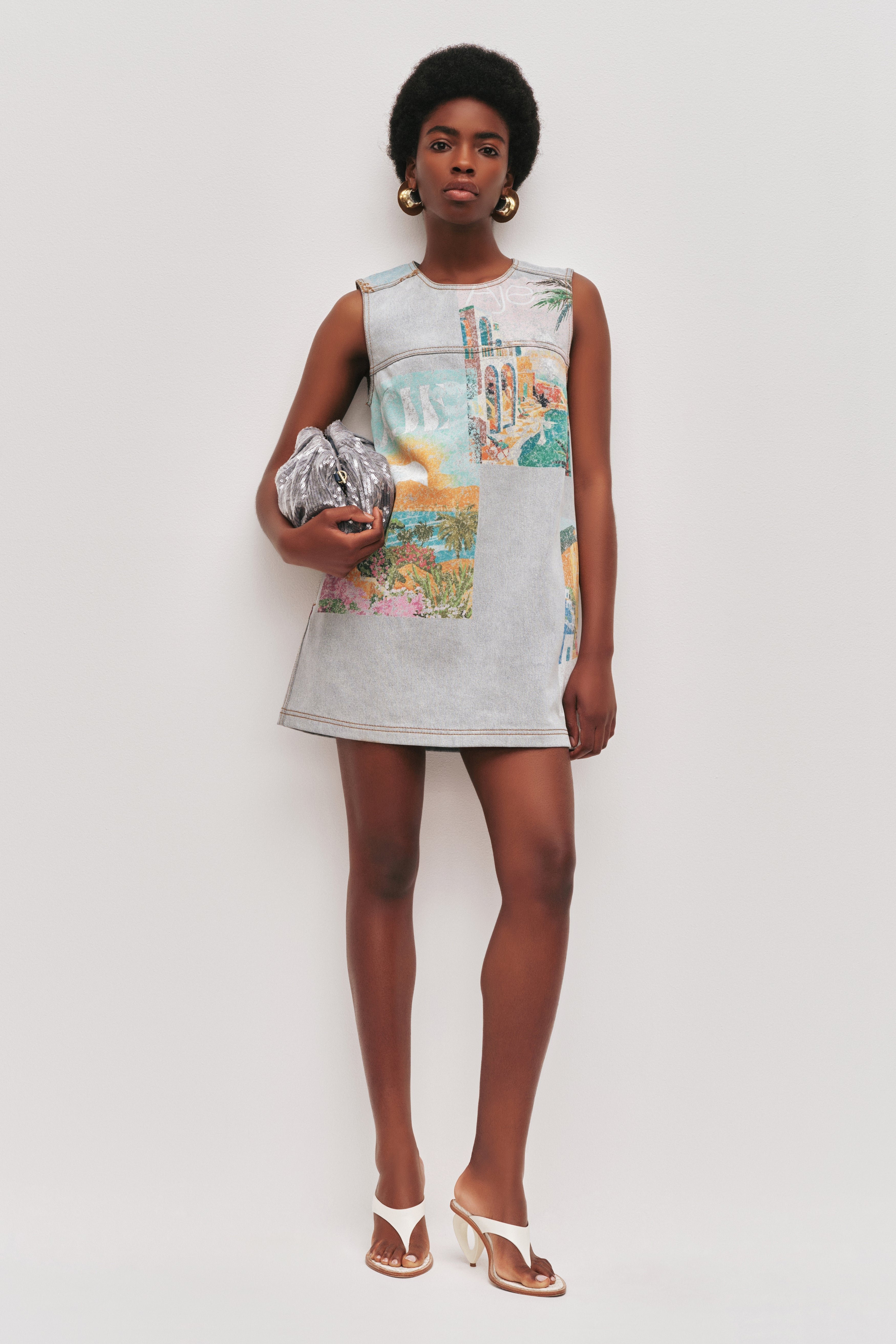 Mae Denim Mini Dress